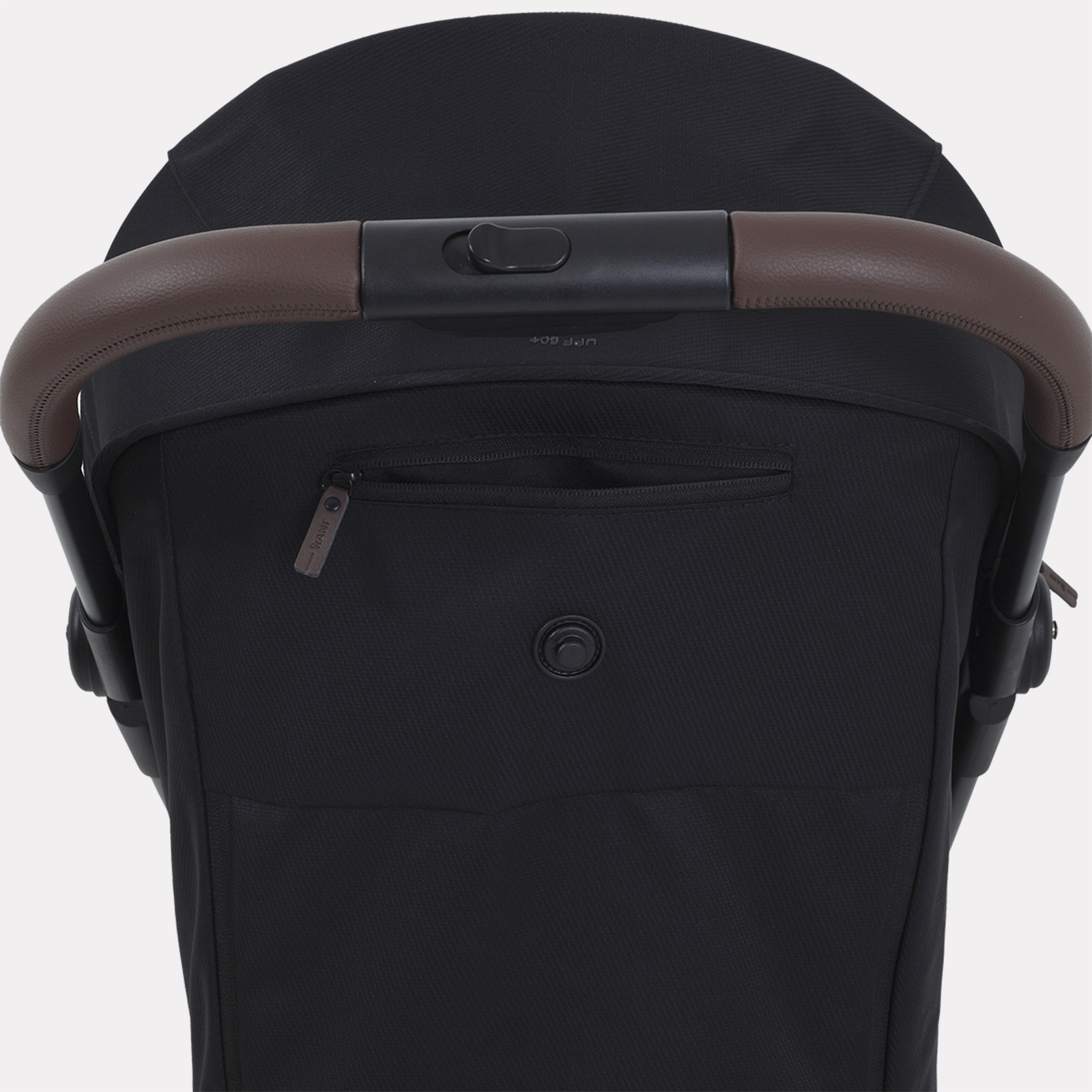 Коляска прогулочная Rant Zeno черный - фото 8