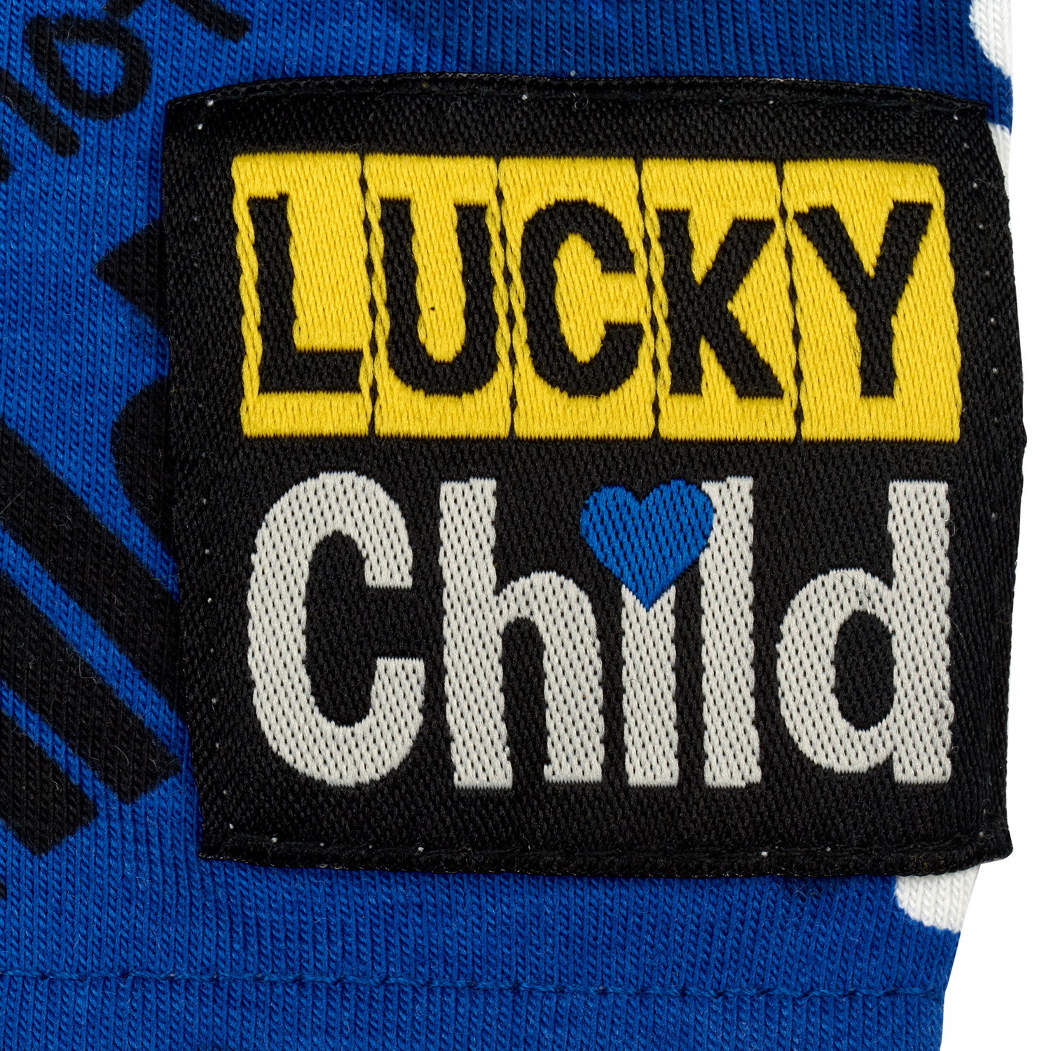 Футболка Lucky Child 99-26к/0-2/синий - фото 8