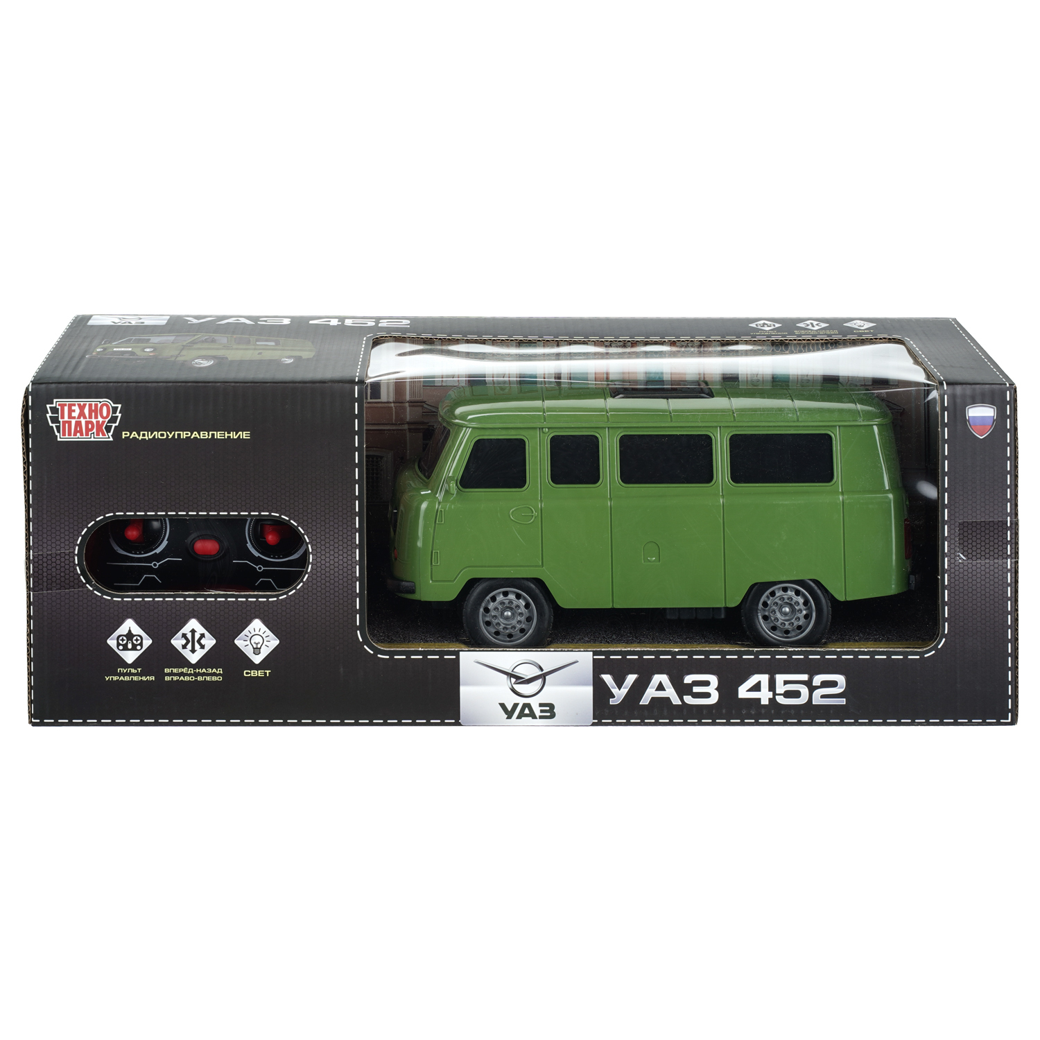 Автомобиль РУ Технопарк УАЗ Буханка Радиоуправляемая - фото 11