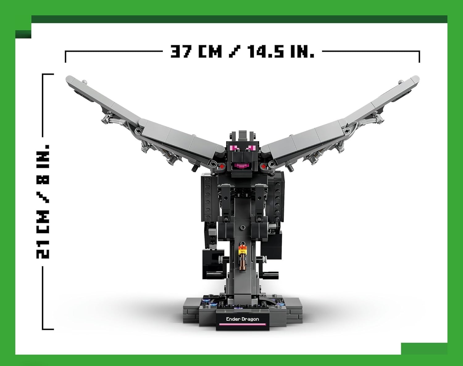 Конструктор LEGO Minecraft Дракон Эндера 710 дет. - фото 3