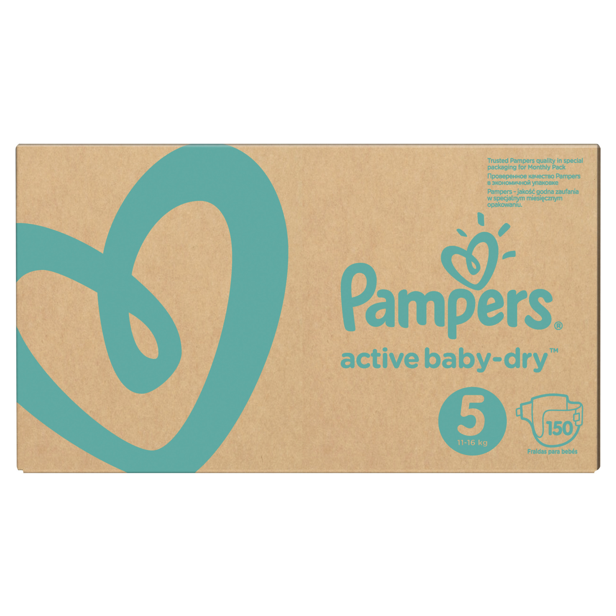 Подгузники Pampers Active Baby-Dry 5 (11-16 кг) 150 шт. - фото 3