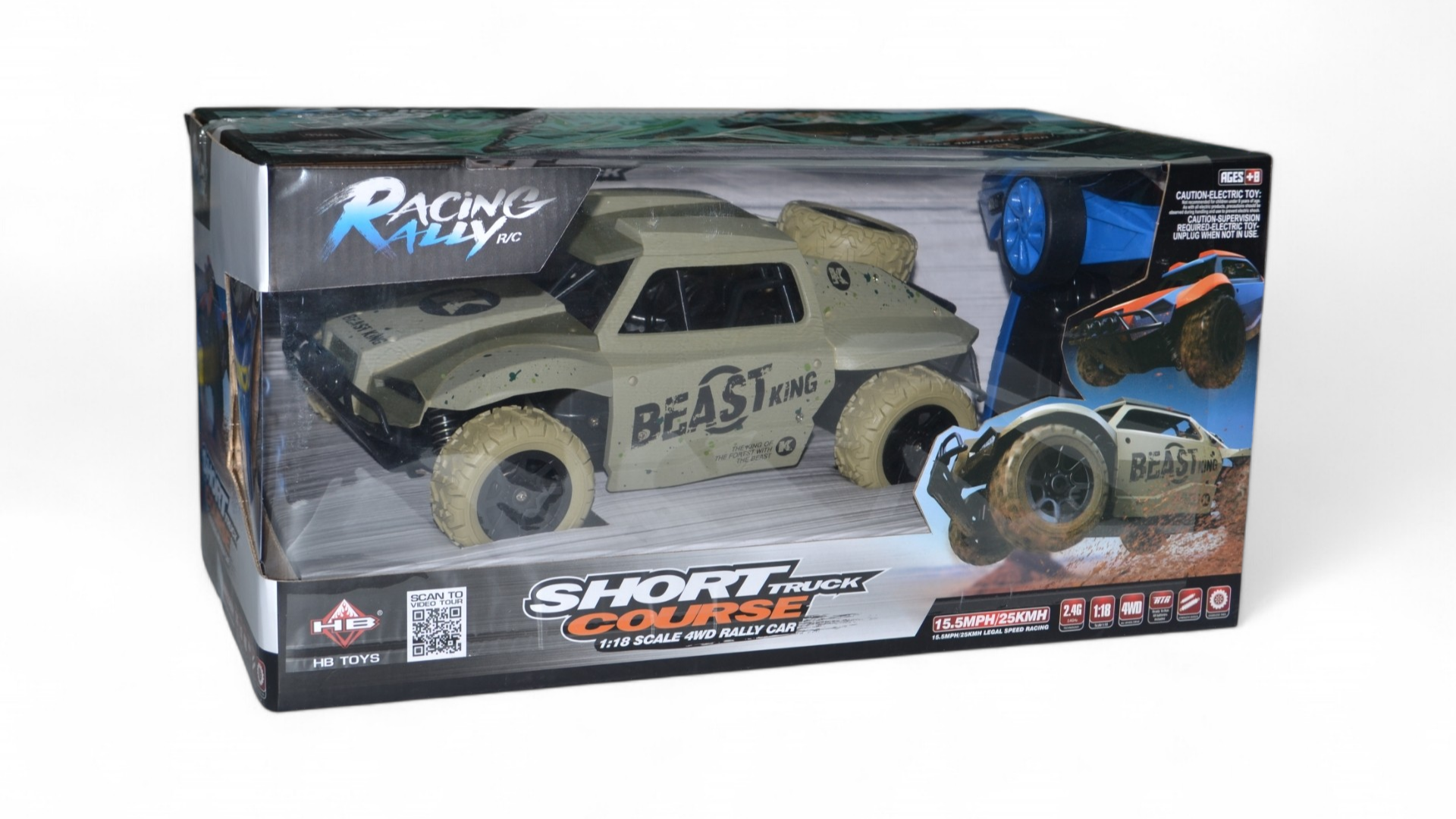Автомобиль РУ HuangBo Toys 1:18 - фото 12