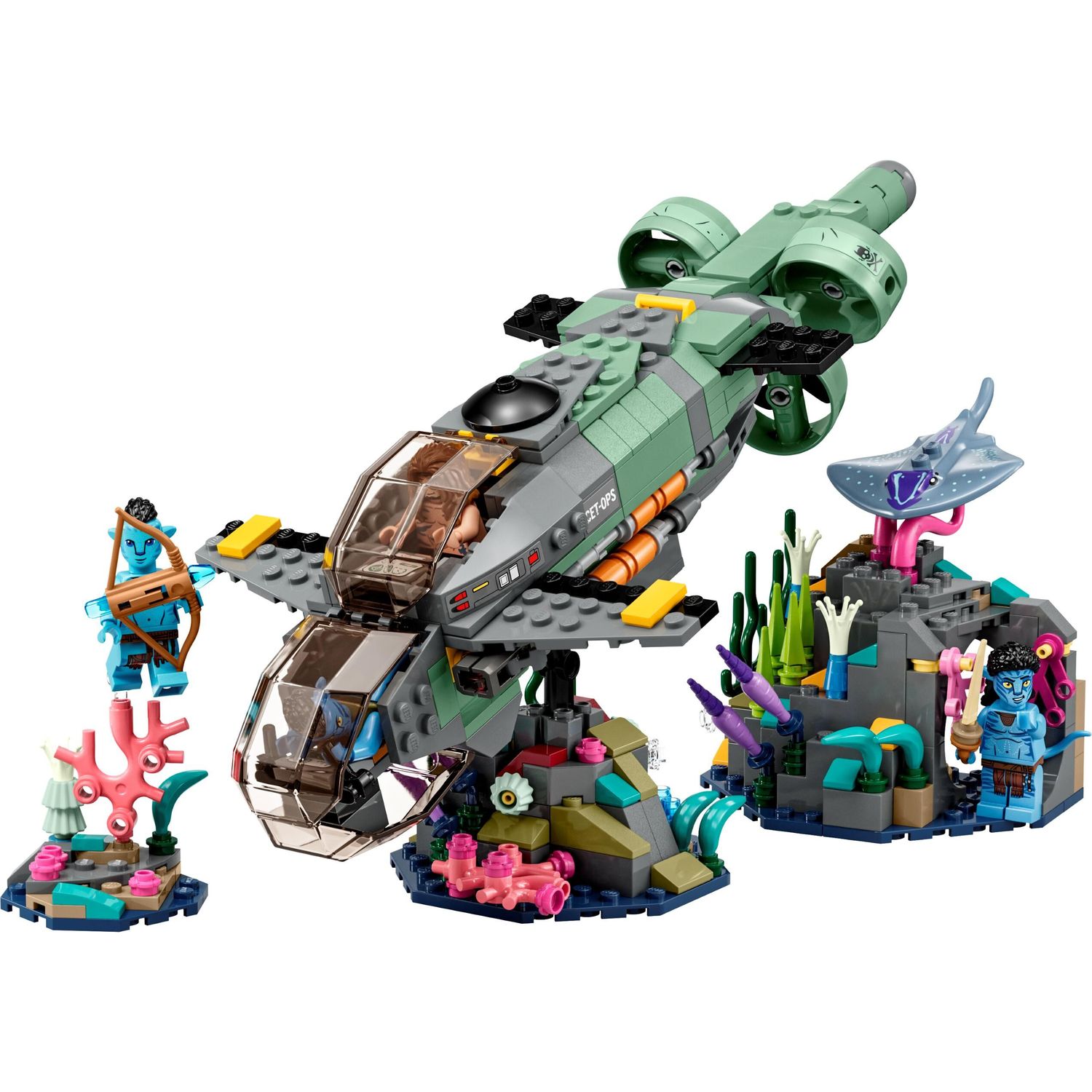 Конструктор LEGO Avatar Подводная лодка Мако блочный - фото 2