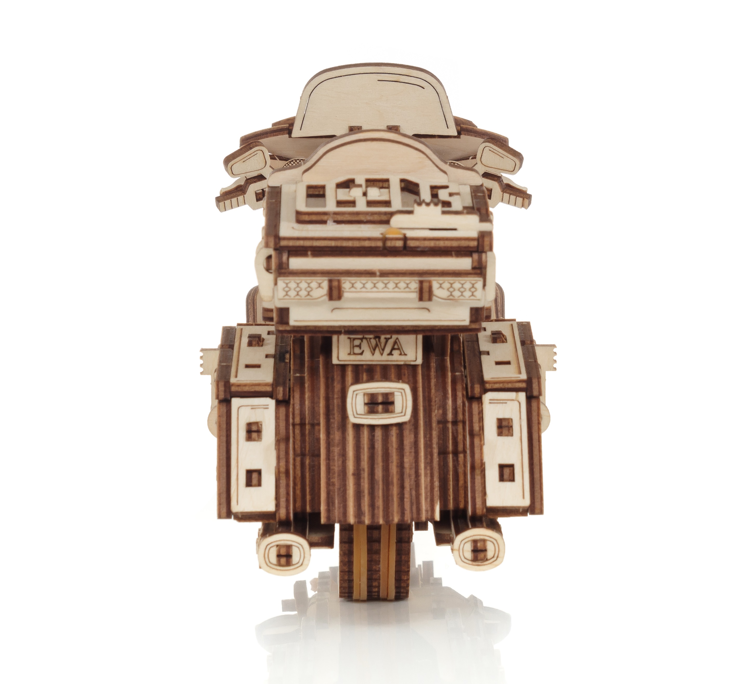 Конструктор Eco Wood Art Мотоцикл Байк деревянный - фото 8