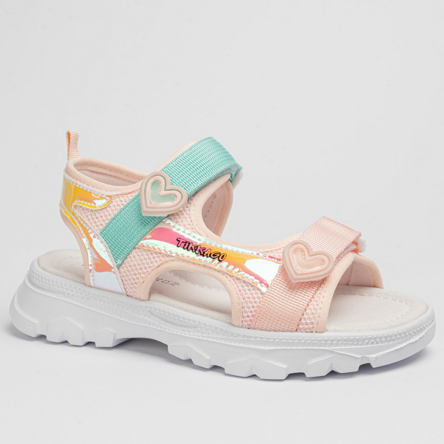 Сандалии TikkaGo 8A19_33314_pink-biruza - фото 5