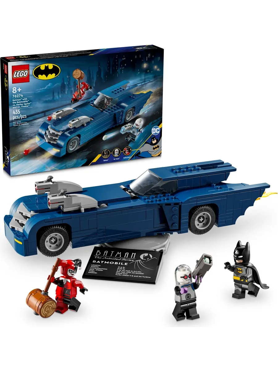 Конструктор LEGO DC Super Heroes Бэтмен против Харли Квинн 435 дет. - фото 6