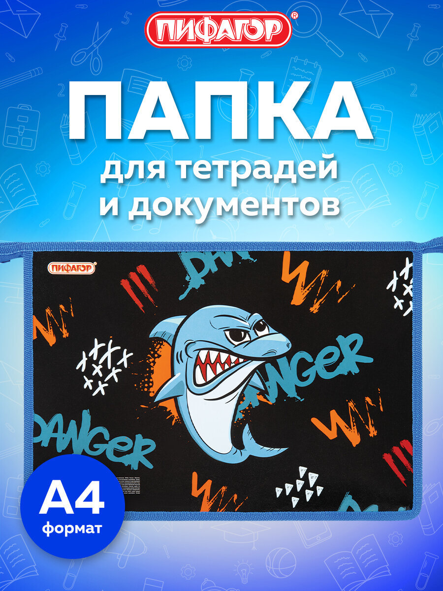 Папка для тетрадей Пифагор А4 - фото 1