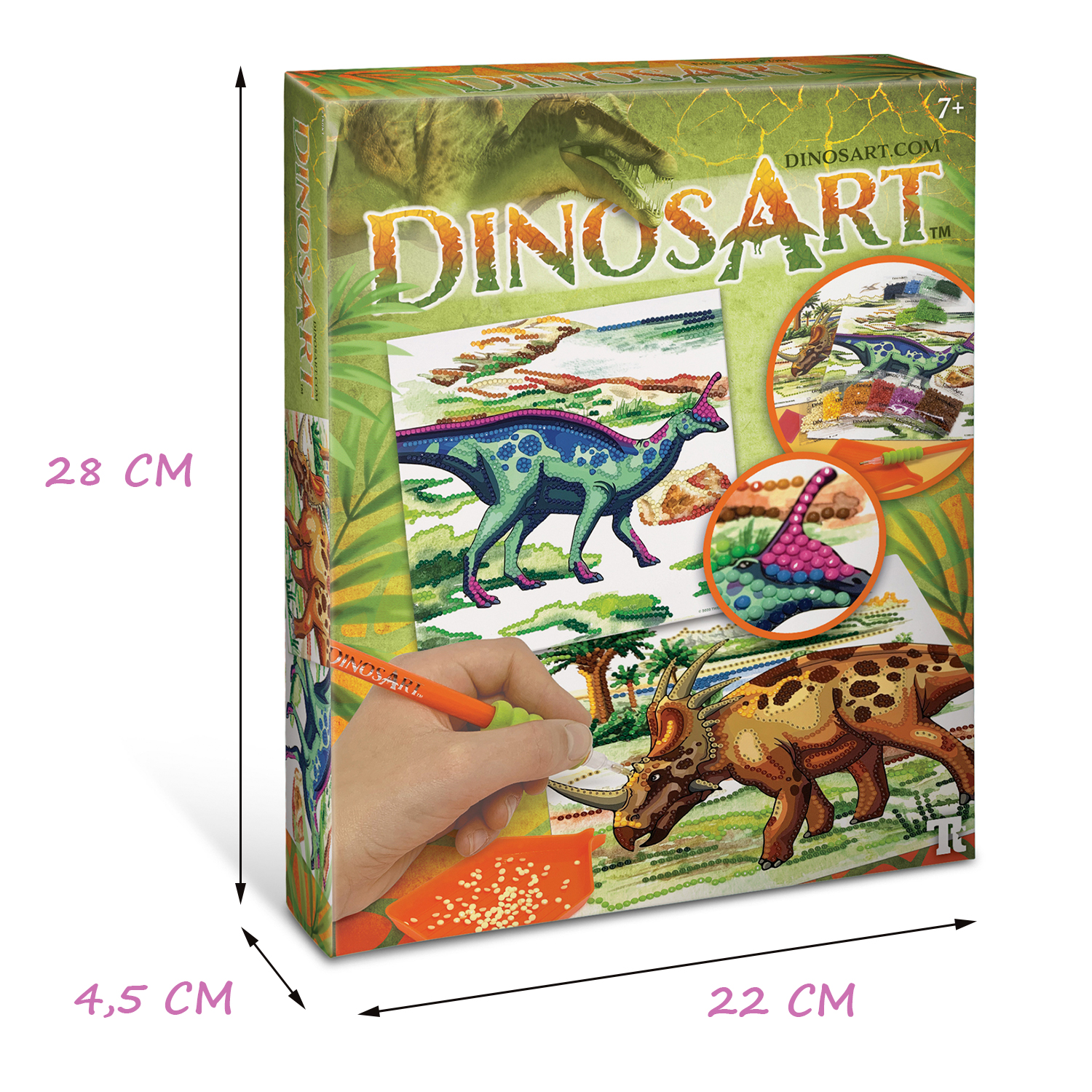 Картина по номерам DinosArt - фото 6