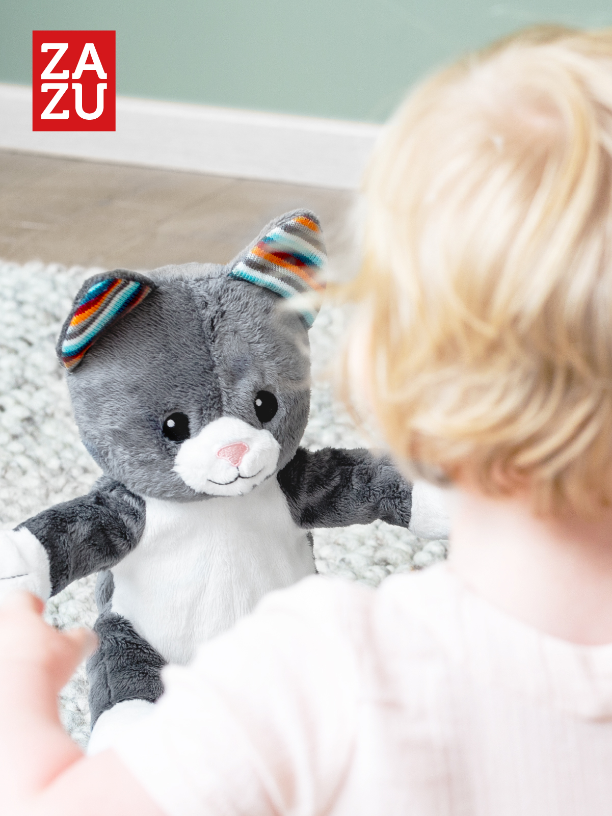 Мягкая игрушка ZAZU котик Chloe - фото 5