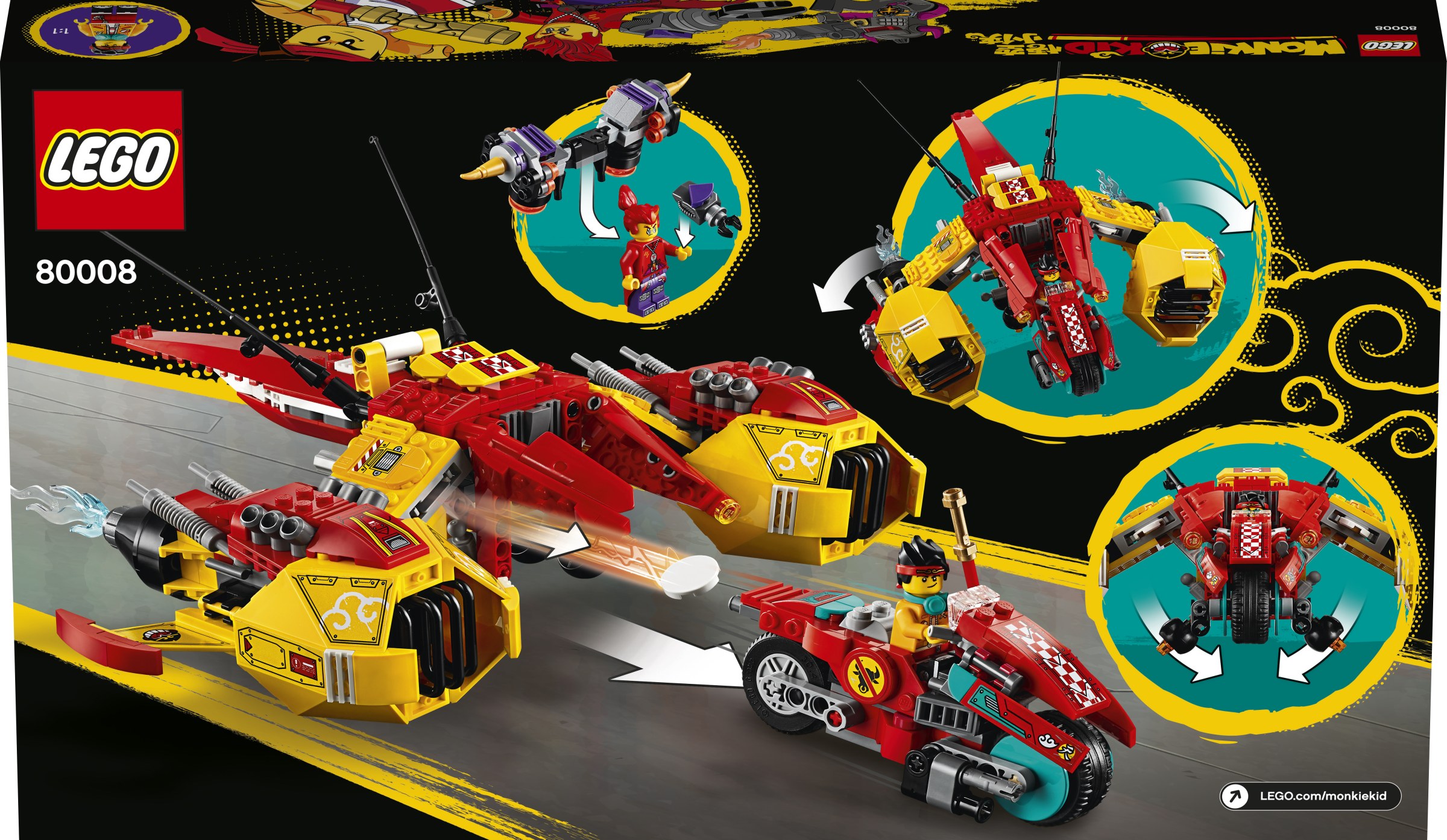 Конструктор LEGO Monkie kid 80008 529 дет. - фото 4