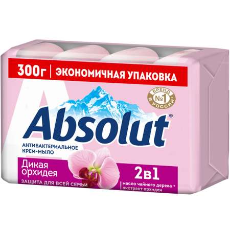 Мыло Absolut Дикая орхидея 4 шт. 75 г