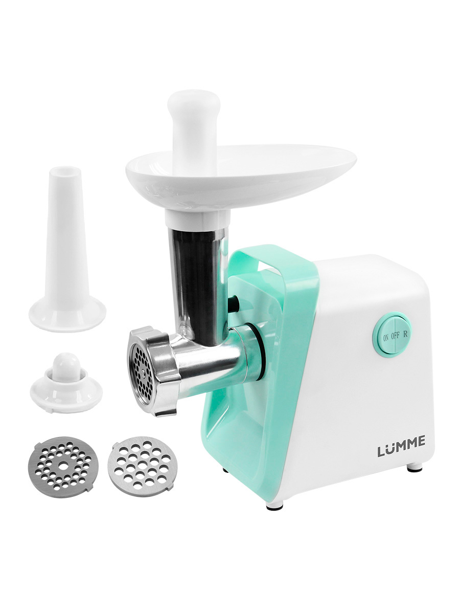 Мясорубка LUMME LU-MG2112A белый/ментол - фото 2