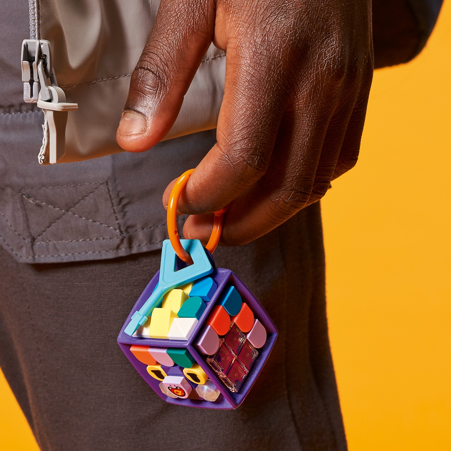 Конструктор LEGO DOTS Брелок для сумки Дракон - фото 15