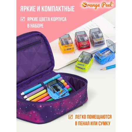 Точилка Orange Peel машинка 5 шт.