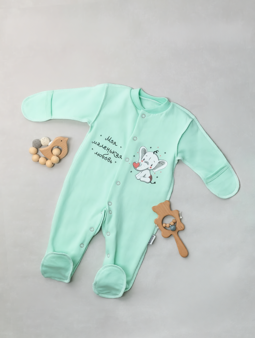 Комбинезон Amelli 310.033.0.308.055зел - фото 1