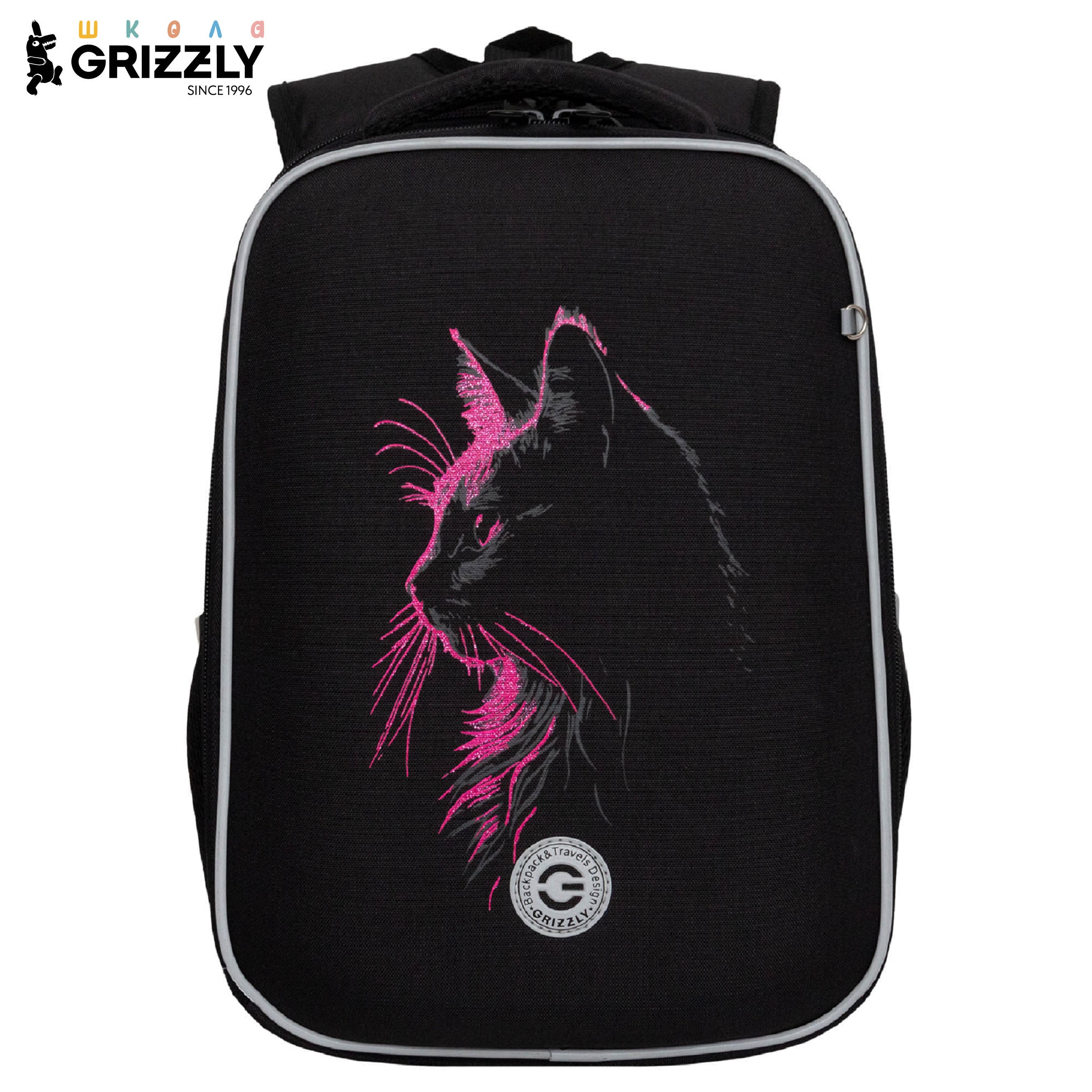 Ранец Grizzly Кошка - фото 1