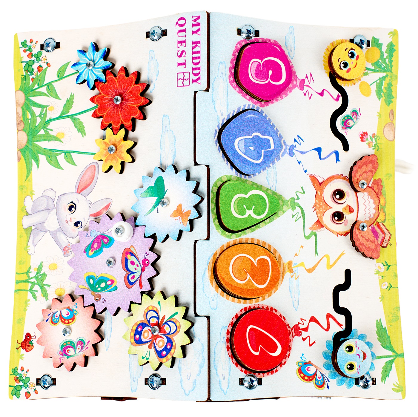 Игрушка MyKiddyQuest бизиборд - фото 6