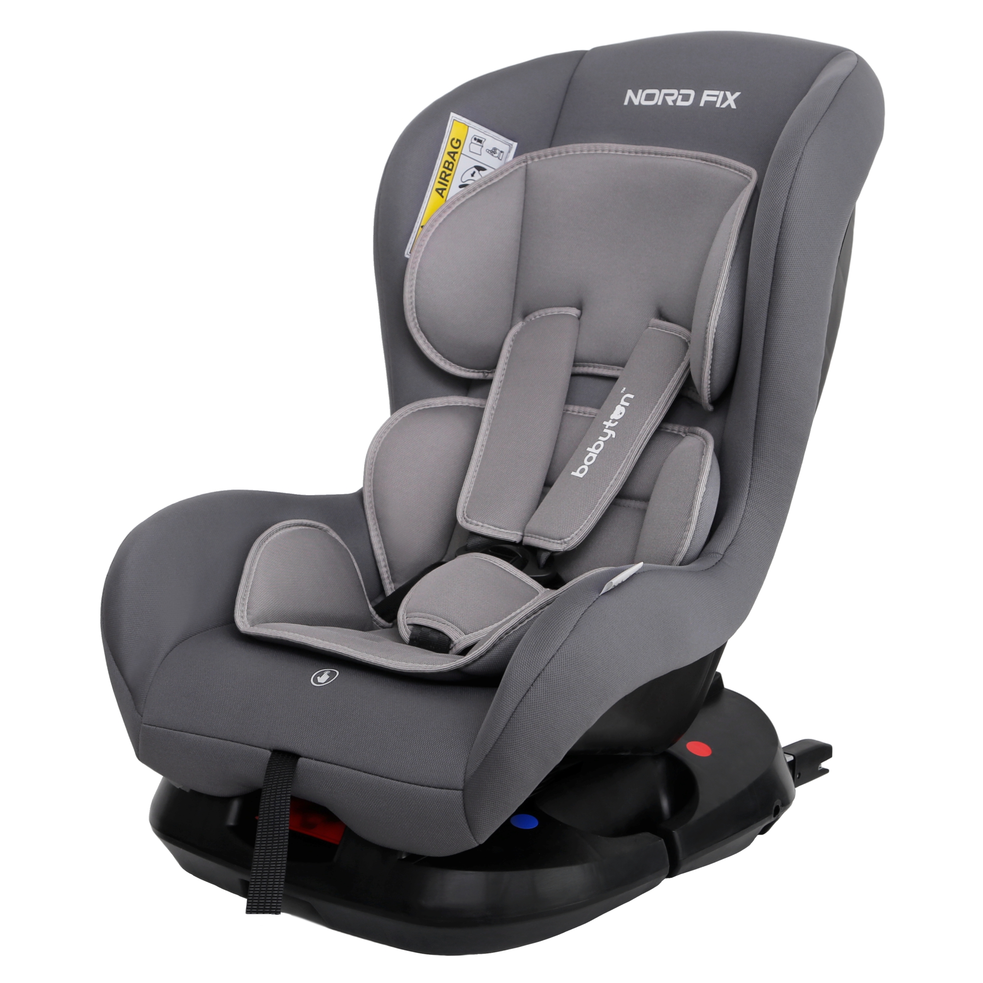 Автокресло Babyton Nord Fix Grey Isofix 0+/1 (0-18 кг) - фото 12