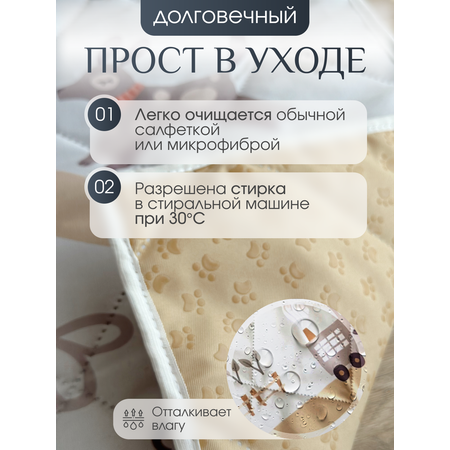 Детский коврик развивающий Лунатоп Развивающий коврик для малышей