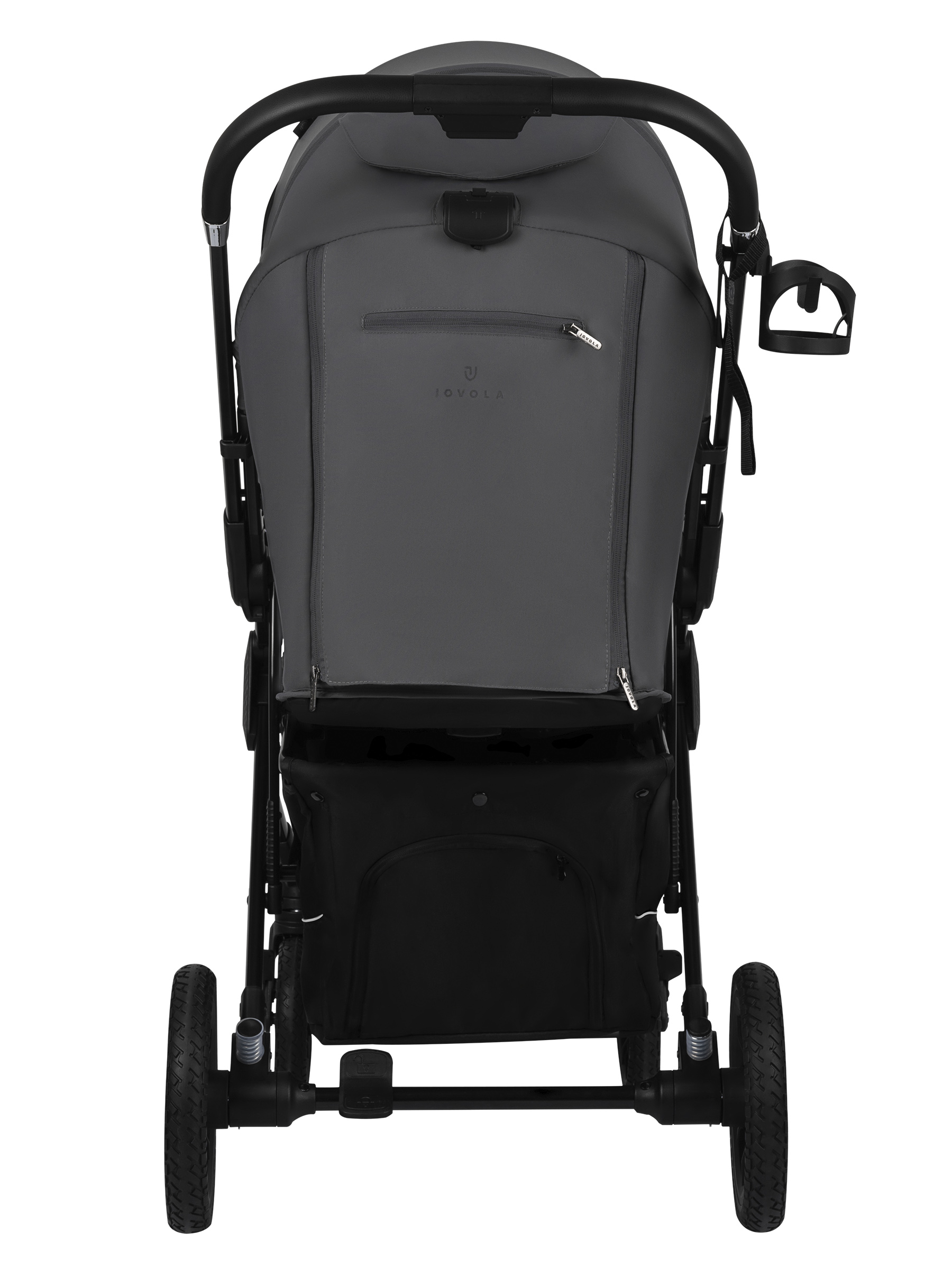 Коляска прогулочная JOVOLA Magma Plus темно-серый - фото 23