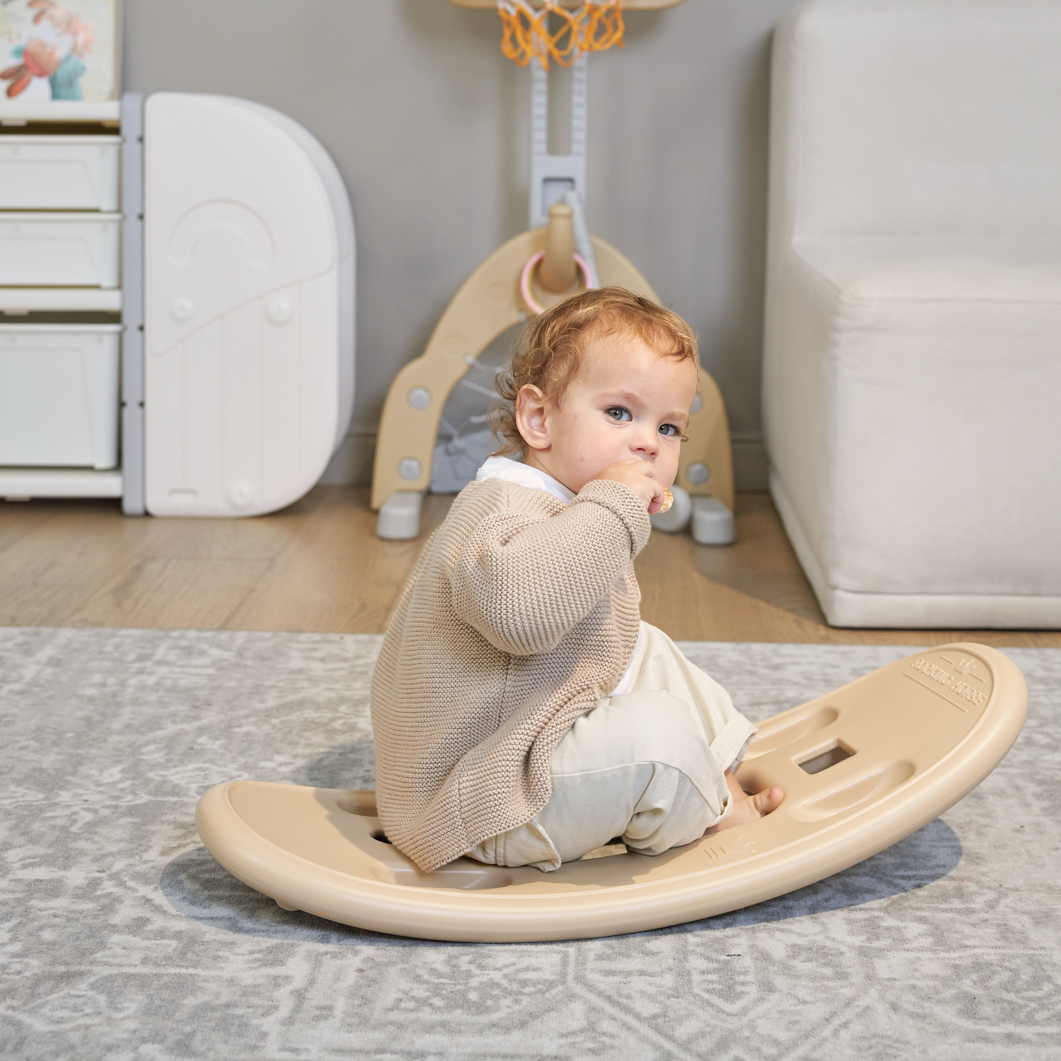 Качалка UNIX Kids Camel бежевый - фото 15