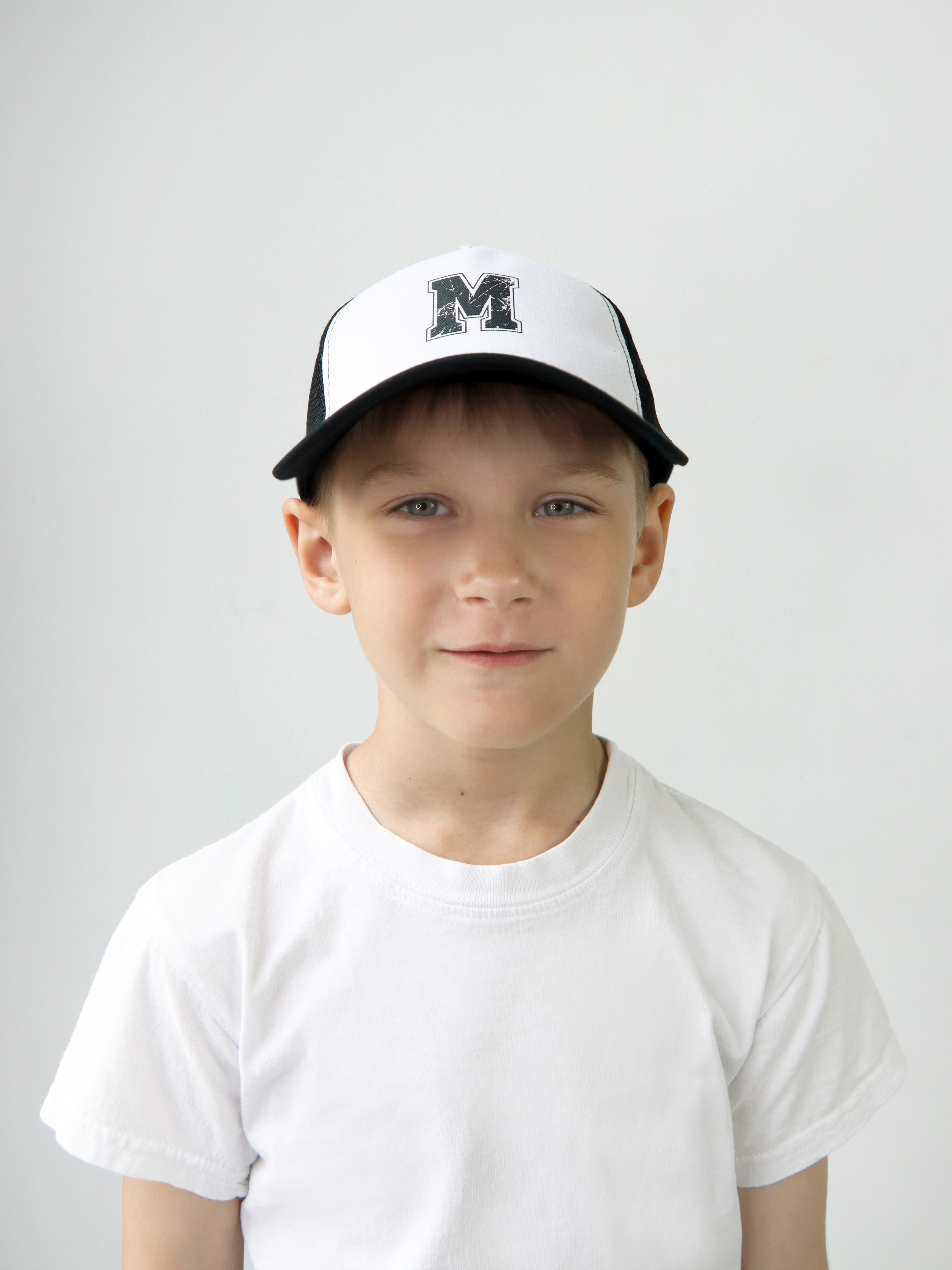 Бейсболка Чудо-Кроха A-Б-006/черно-белый - фото 12