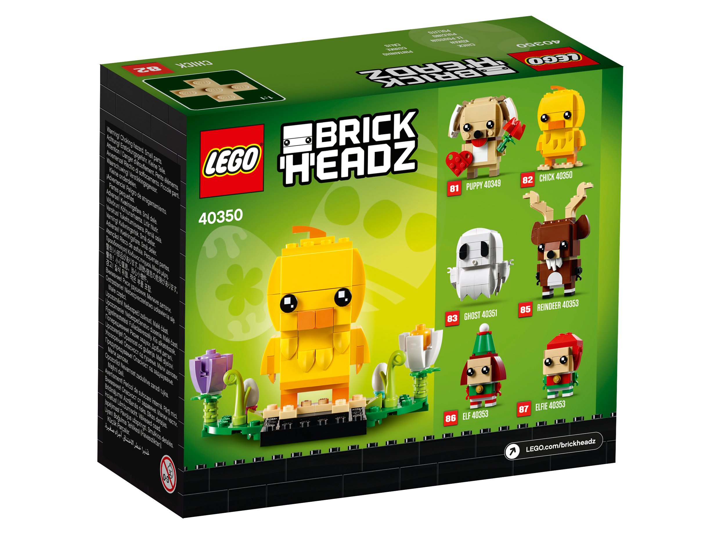 Конструктор LEGO BrickHeadz 40350 120 дет. - фото 2