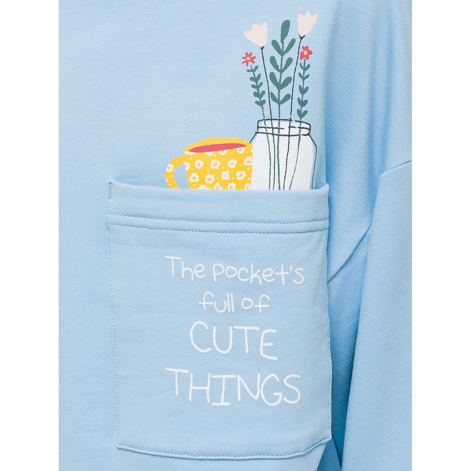 Свитшот Pelican GFNS3337U/Голубой - фото 5