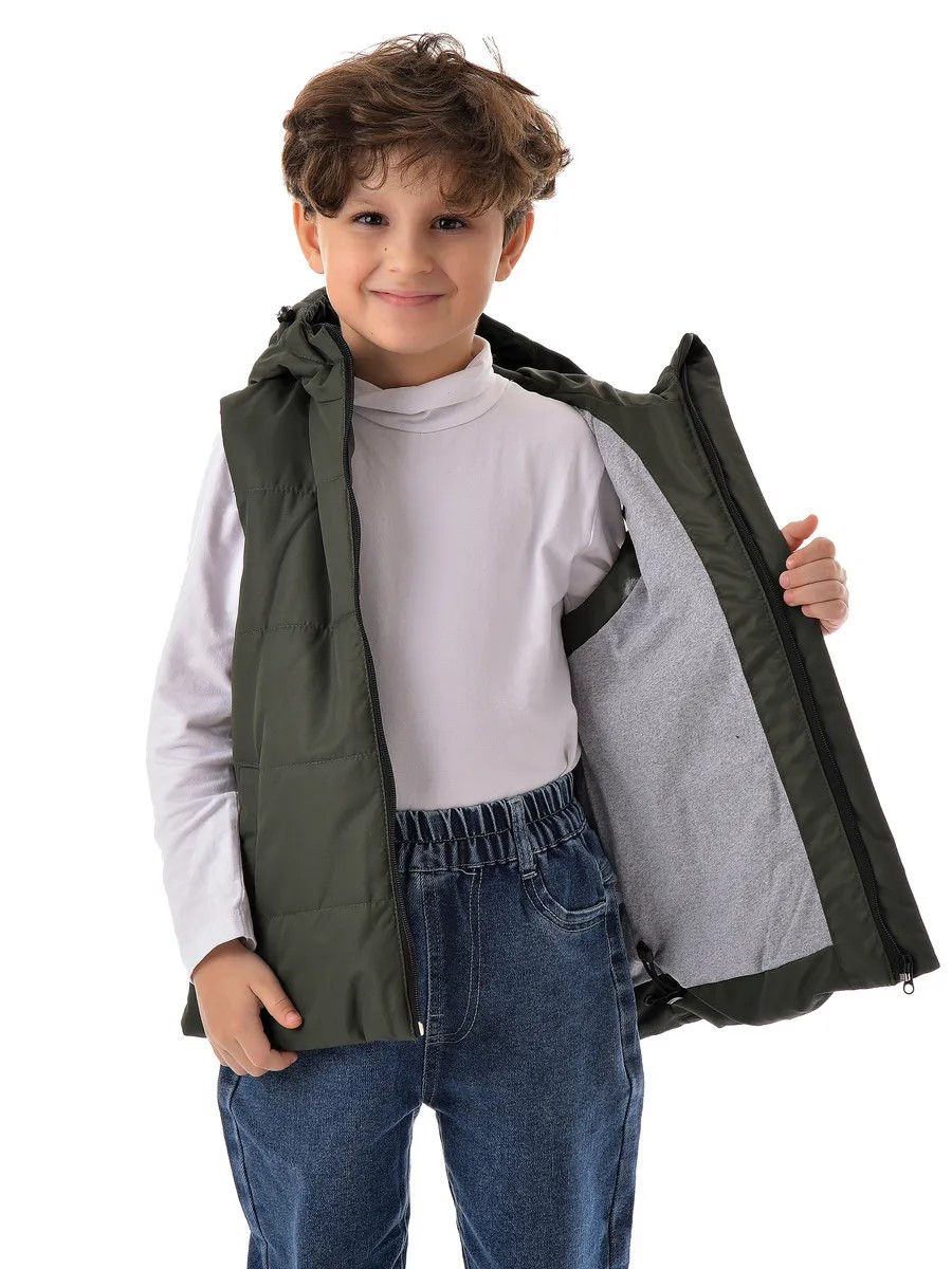 Жилет Rusland 925/хаки - фото 4