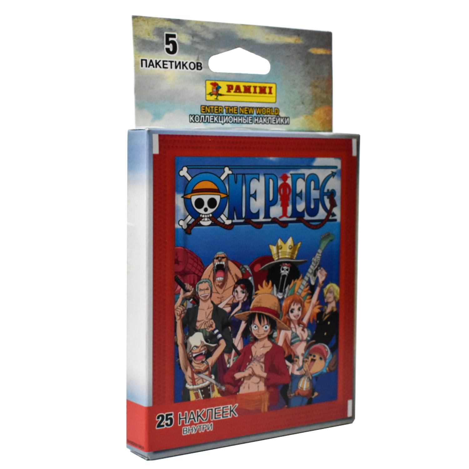 Наклейки коллекционные Panini One Piece 5 пакетиков в экоблистере - фото 1