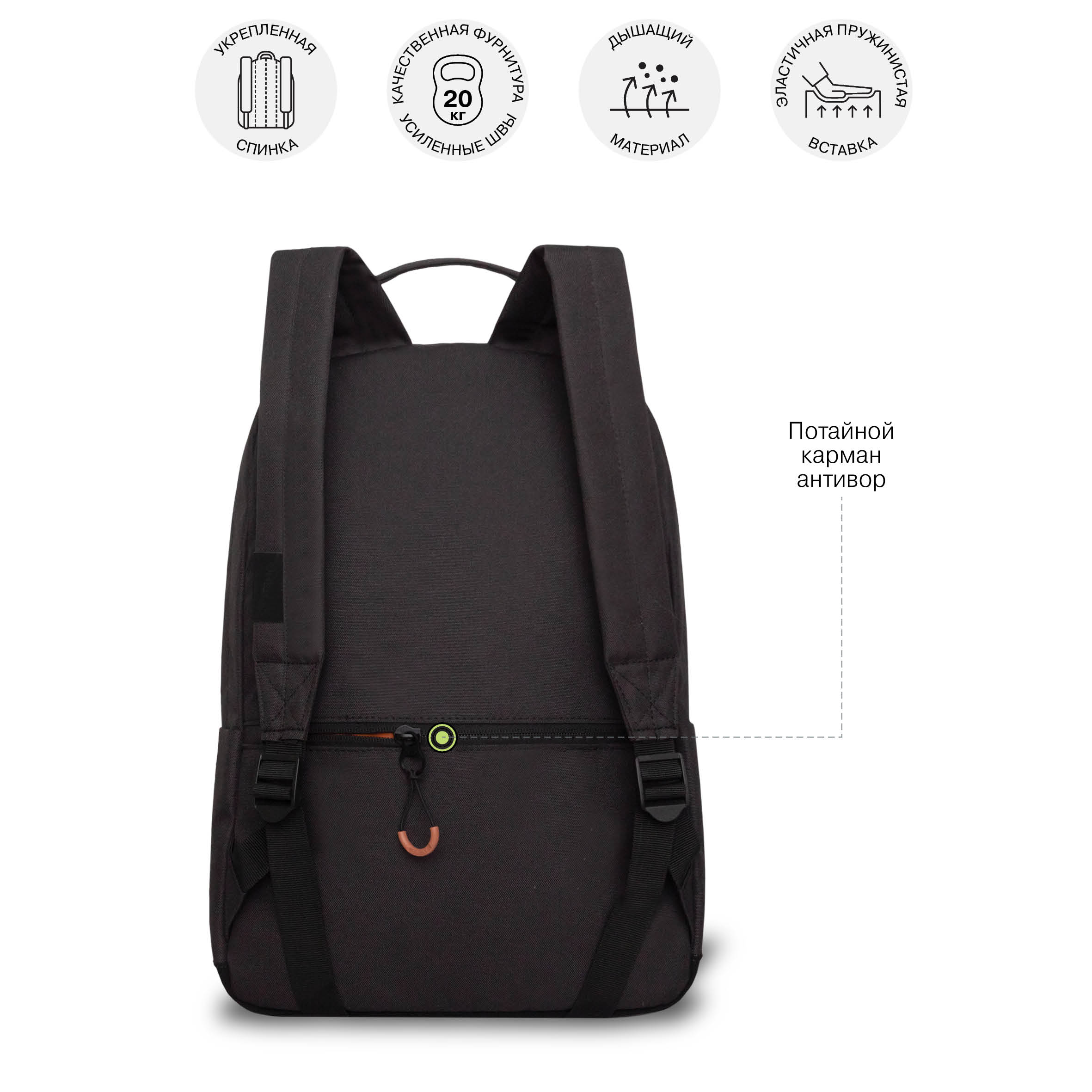 Рюкзак Grizzly для мальчика - фото 9