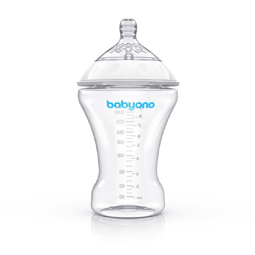 Бутылочка Babyono Natural 260 мл 1 шт. в ассортименте - фото 3