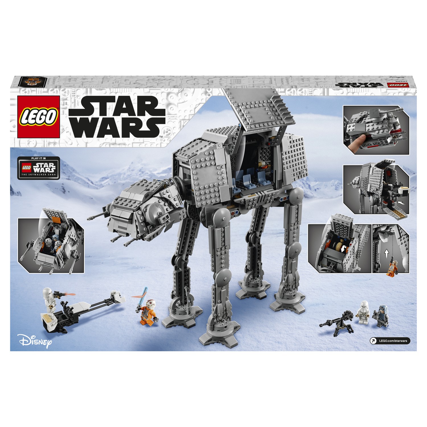 Конструктор LEGO Star Wars AT-AT блочный - фото 3
