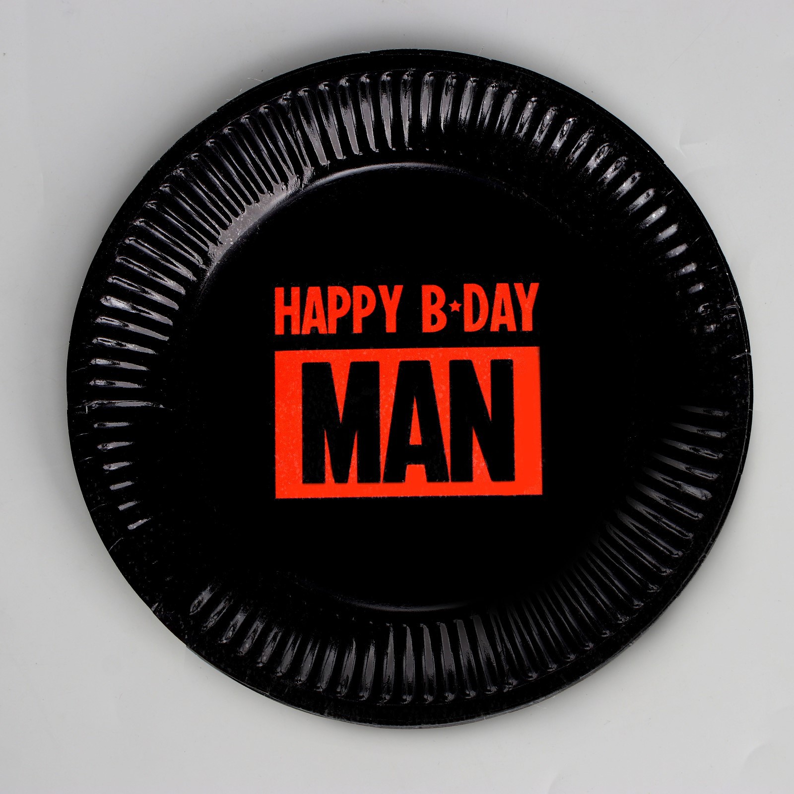 Набор бумажной посуды Страна карнавалия Happy B-day Man - фото 3