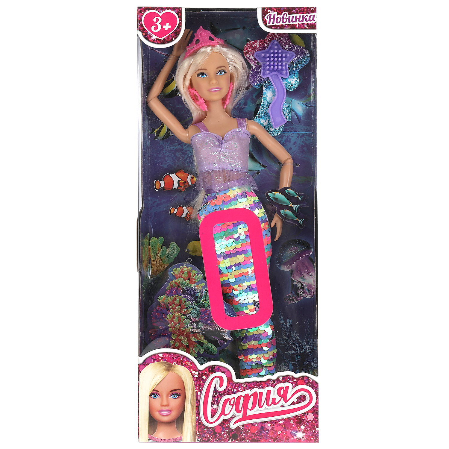 Кукла модельная Карапуз 315381 - фото 1