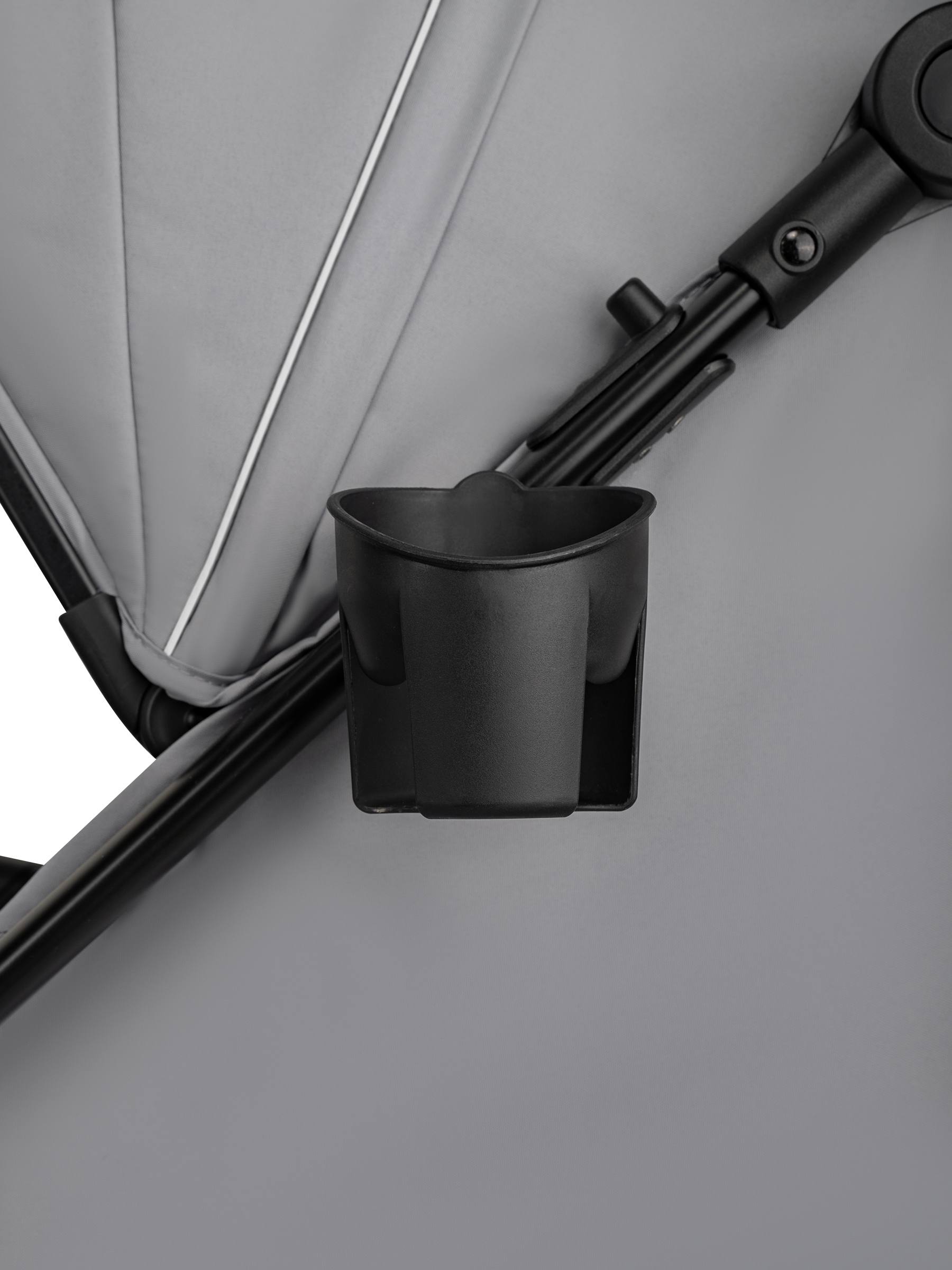 Коляска прогулочная JOVOLA SELENA Air 2025 с сумкой серый - фото 25