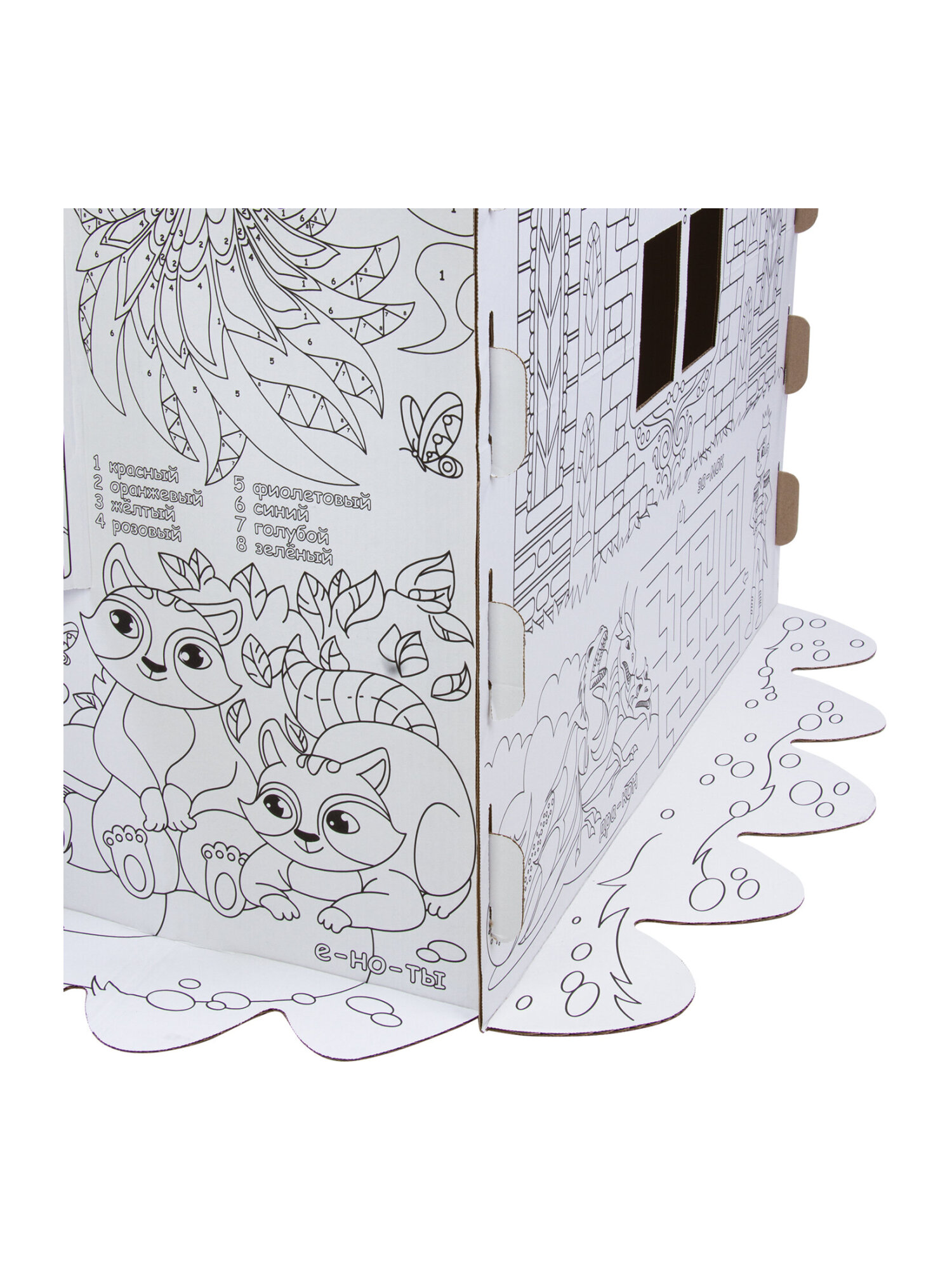 Набор для творчества Brauberg Единорог Домик-раскраска - фото 16