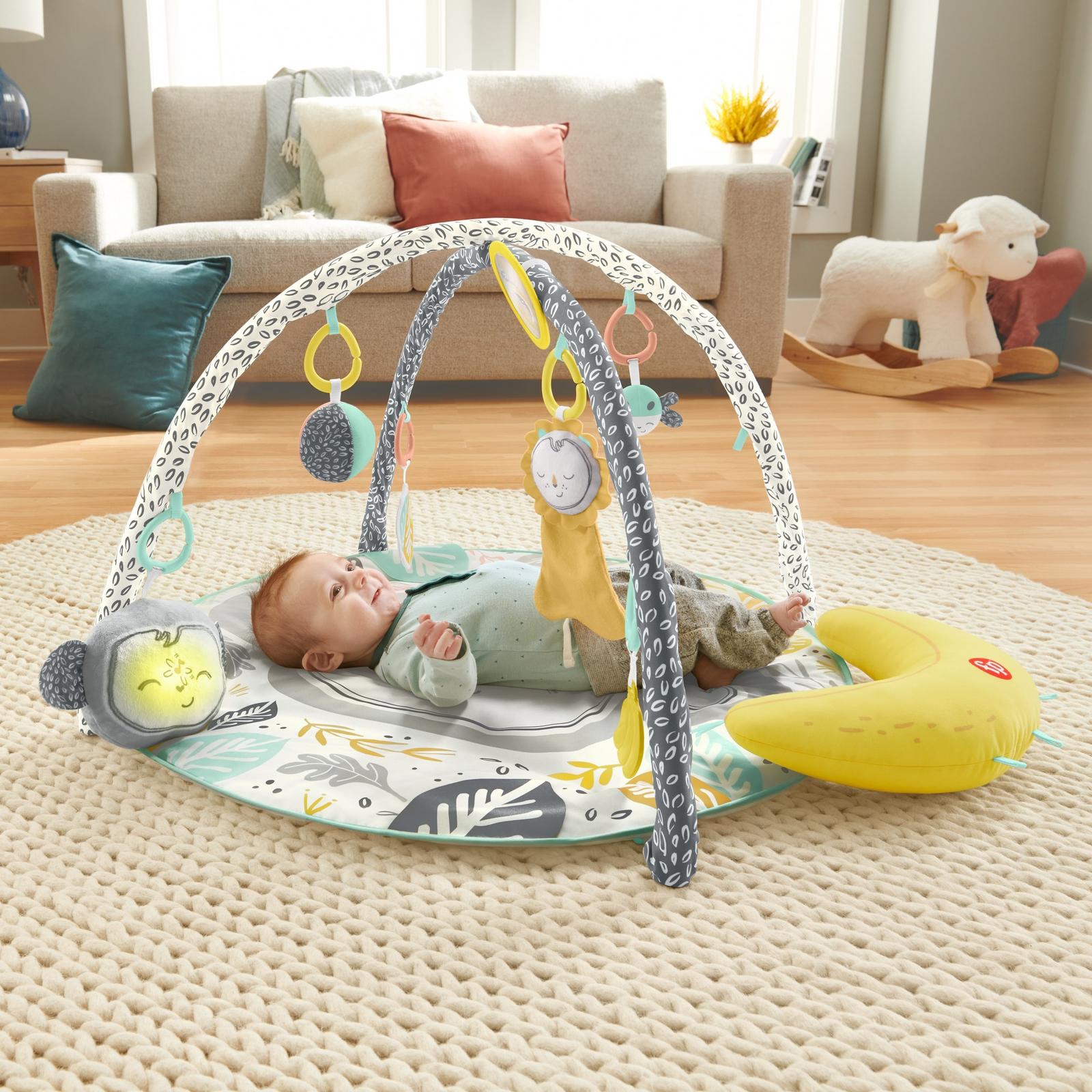 Коврик Fisher Price Обезьянка с бананом - фото 8