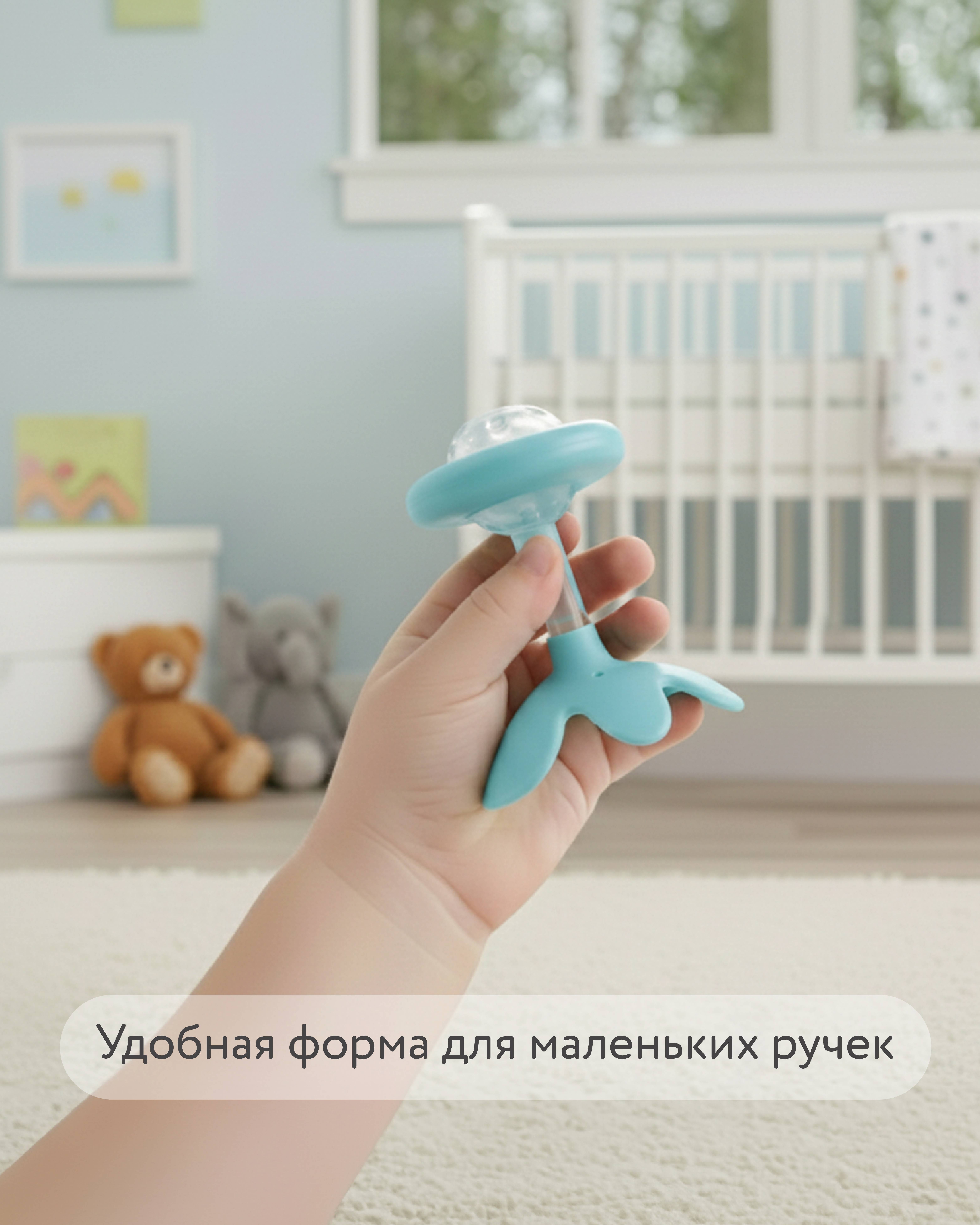 Прорезыватель BabyGo Blue - фото 2