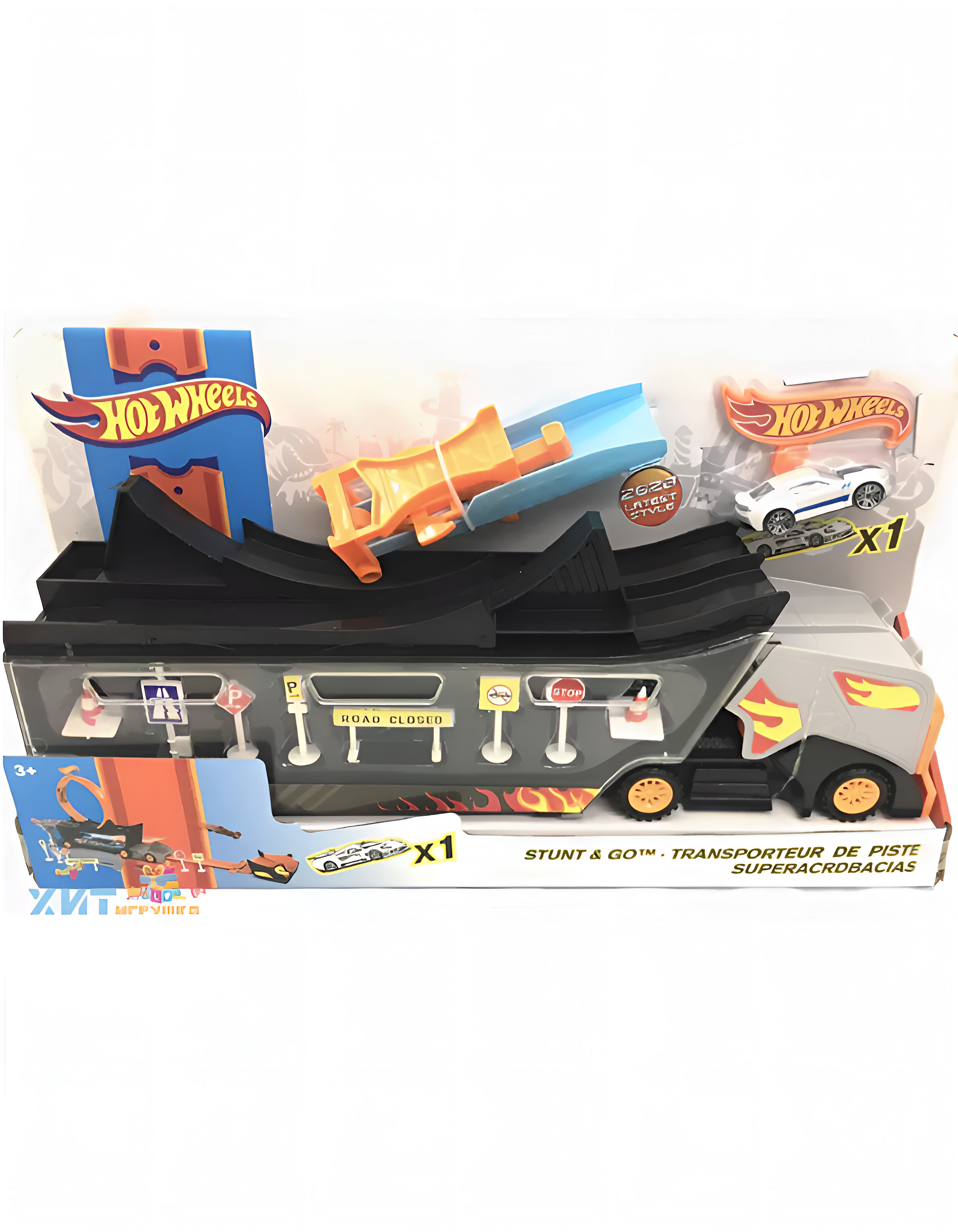 Трек Hot Wheels Игровой_набор_Авто-трек-с_дорожными_знаками - фото 1