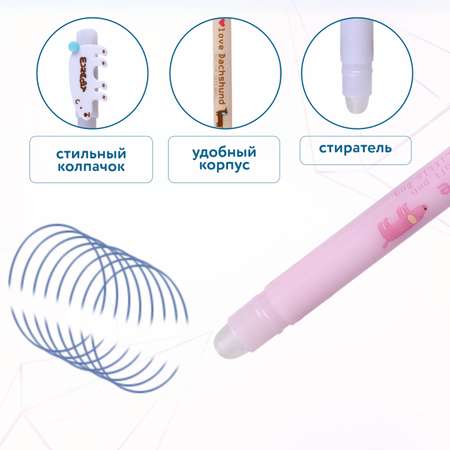 Ручка со стираемыми чернилами Munaby 1 шт. в ассортименте