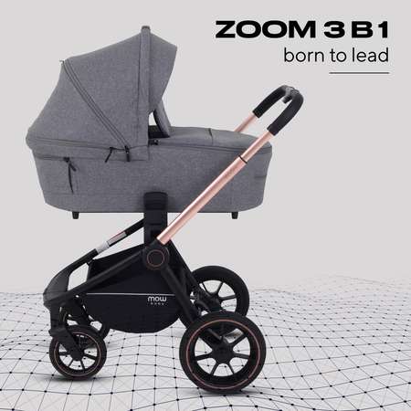 Коляска 3в1 MOWbaby Zoom