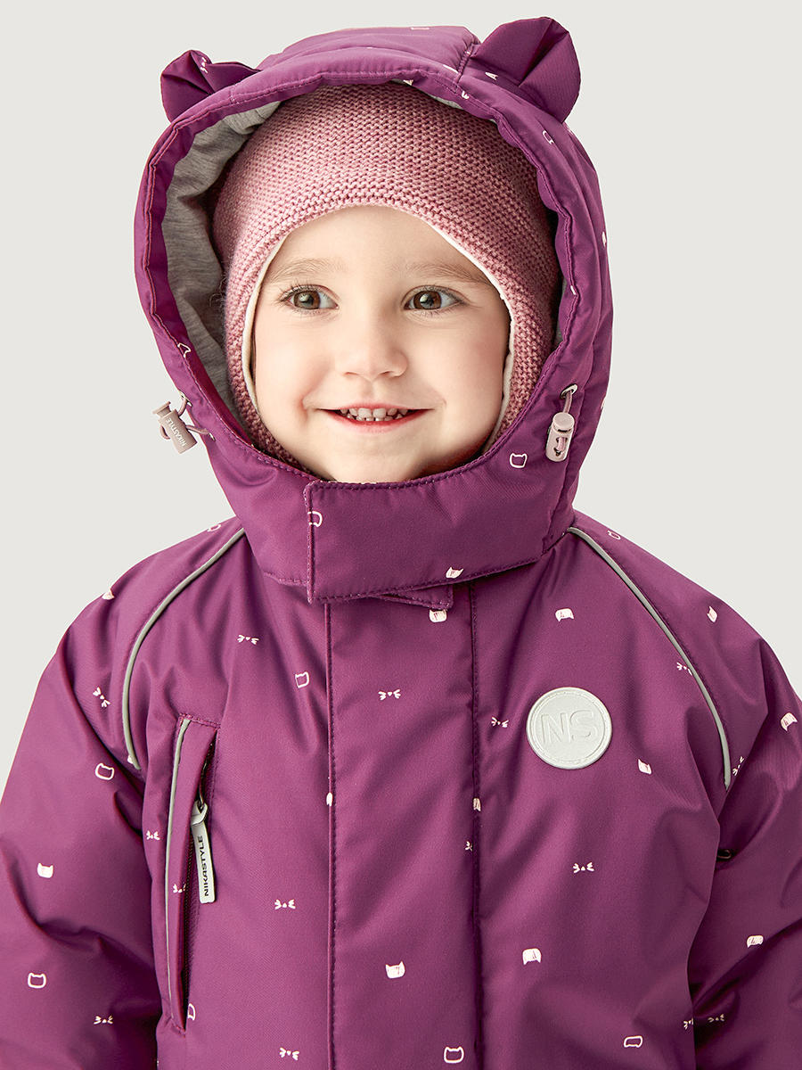 Комбинезон NIKASTYLE 8з0226 брусника - фото 7