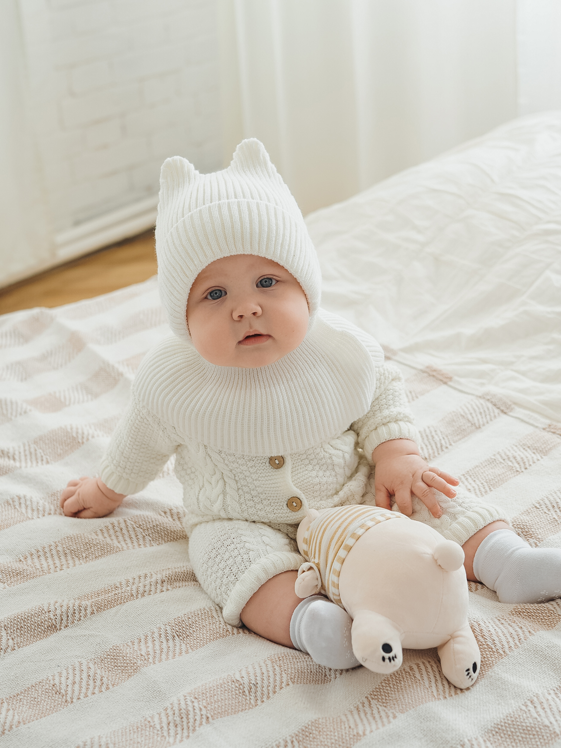Шапка-шлем Starkoff Kids Д100315 - фото 9