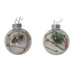 Шар со снегом ё Лес в ассортименте