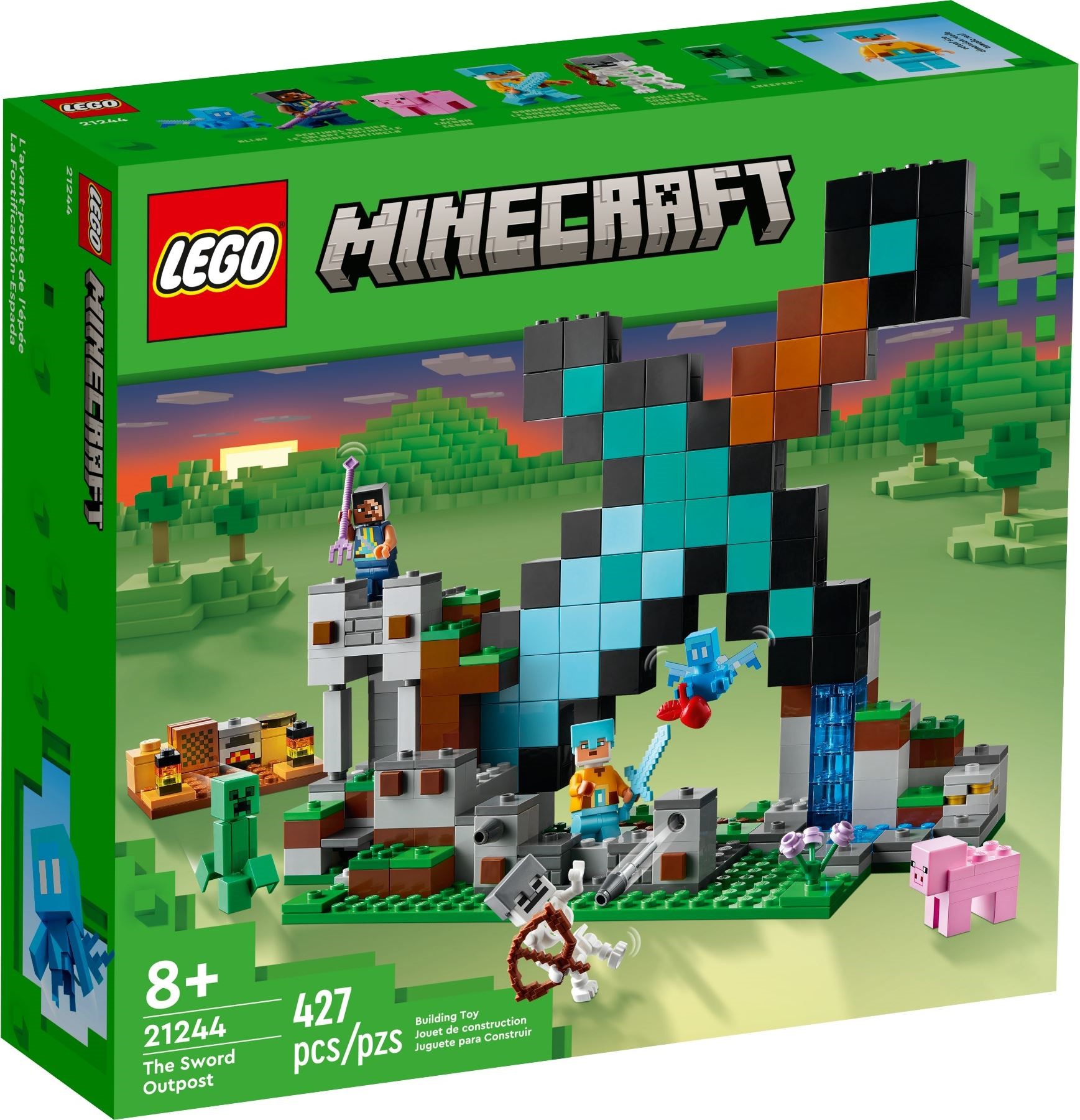Конструктор LEGO Minecraft 21244 427 дет. - фото 1