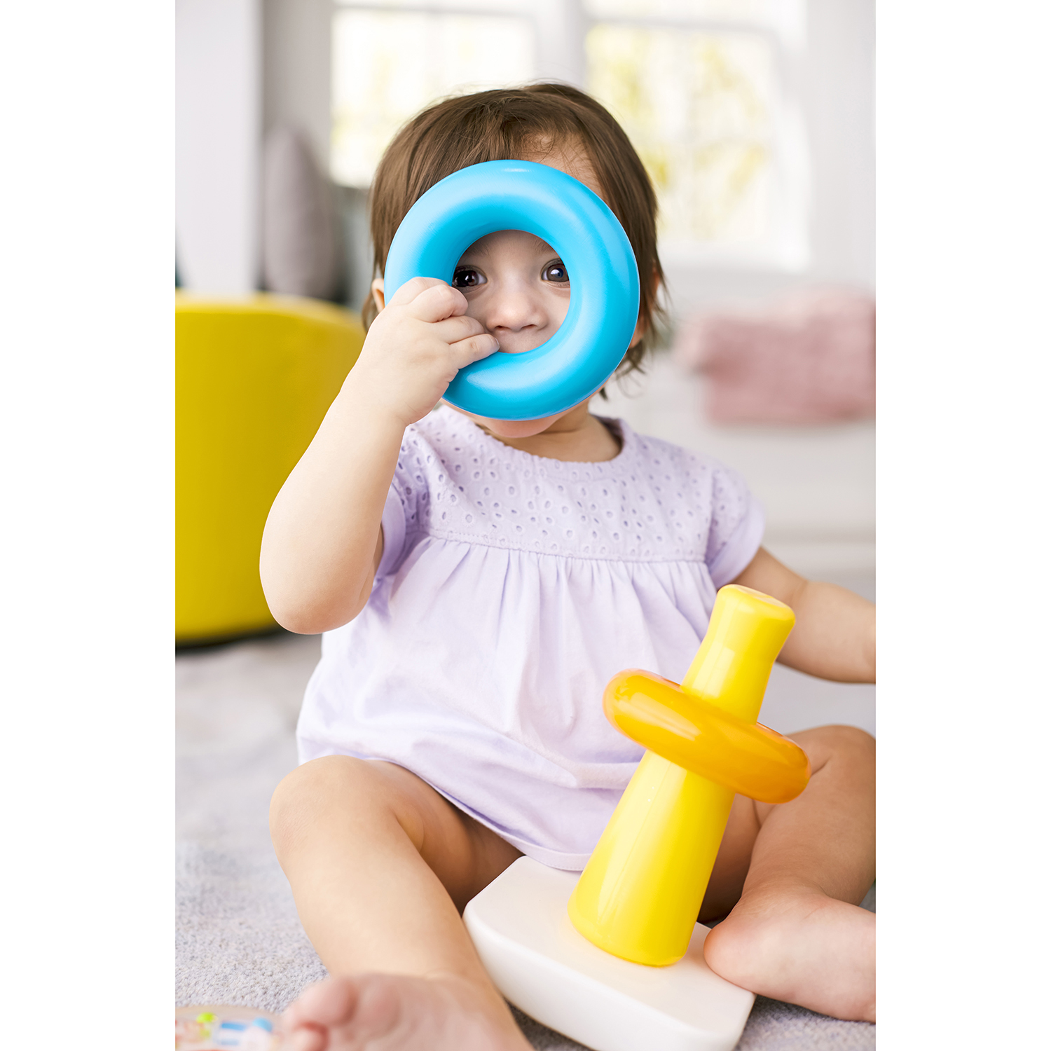 Игрушка Fisher Price пирамидка - фото 8