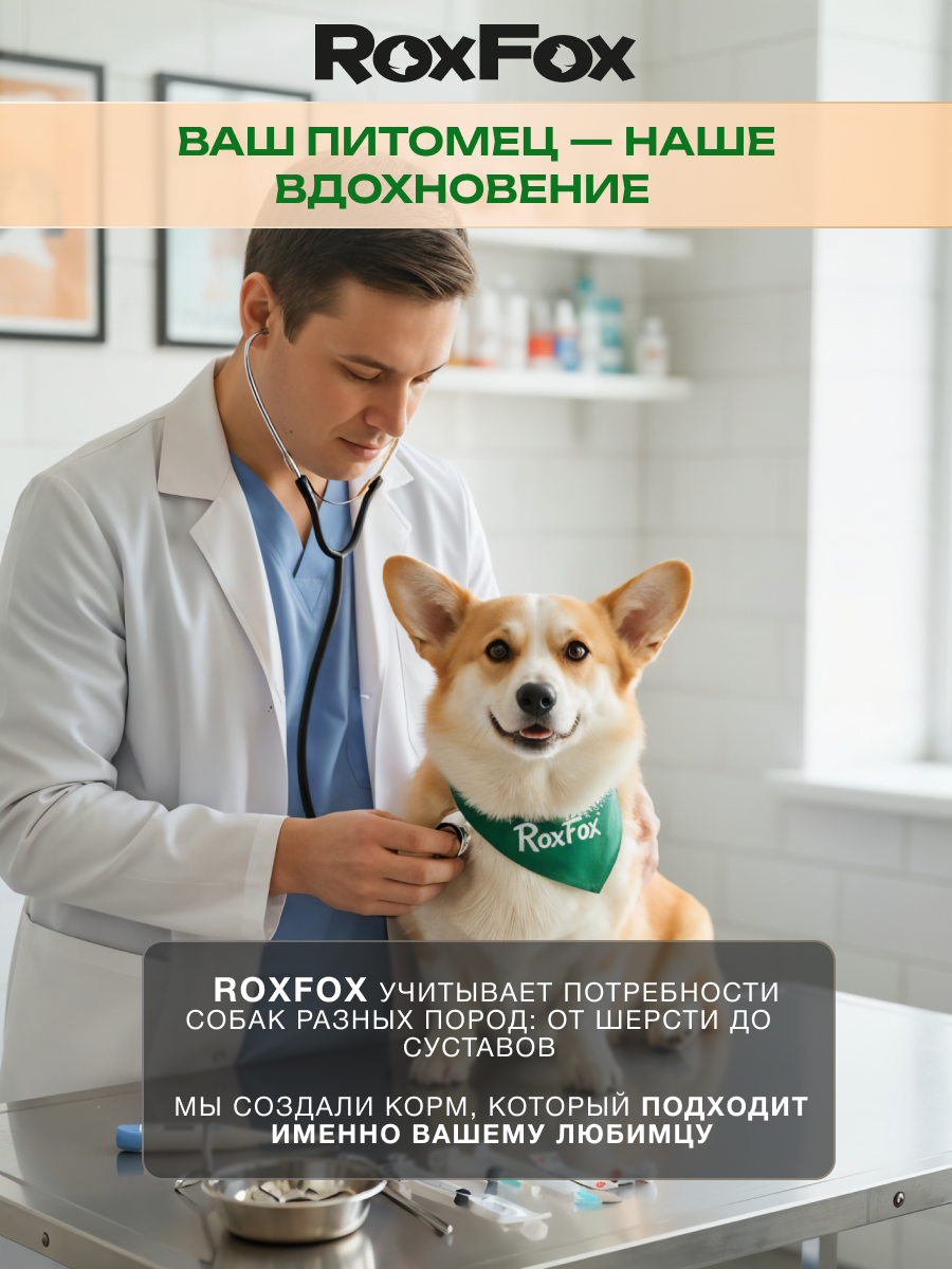 Корм для собак RoxFox Premium - фото 3