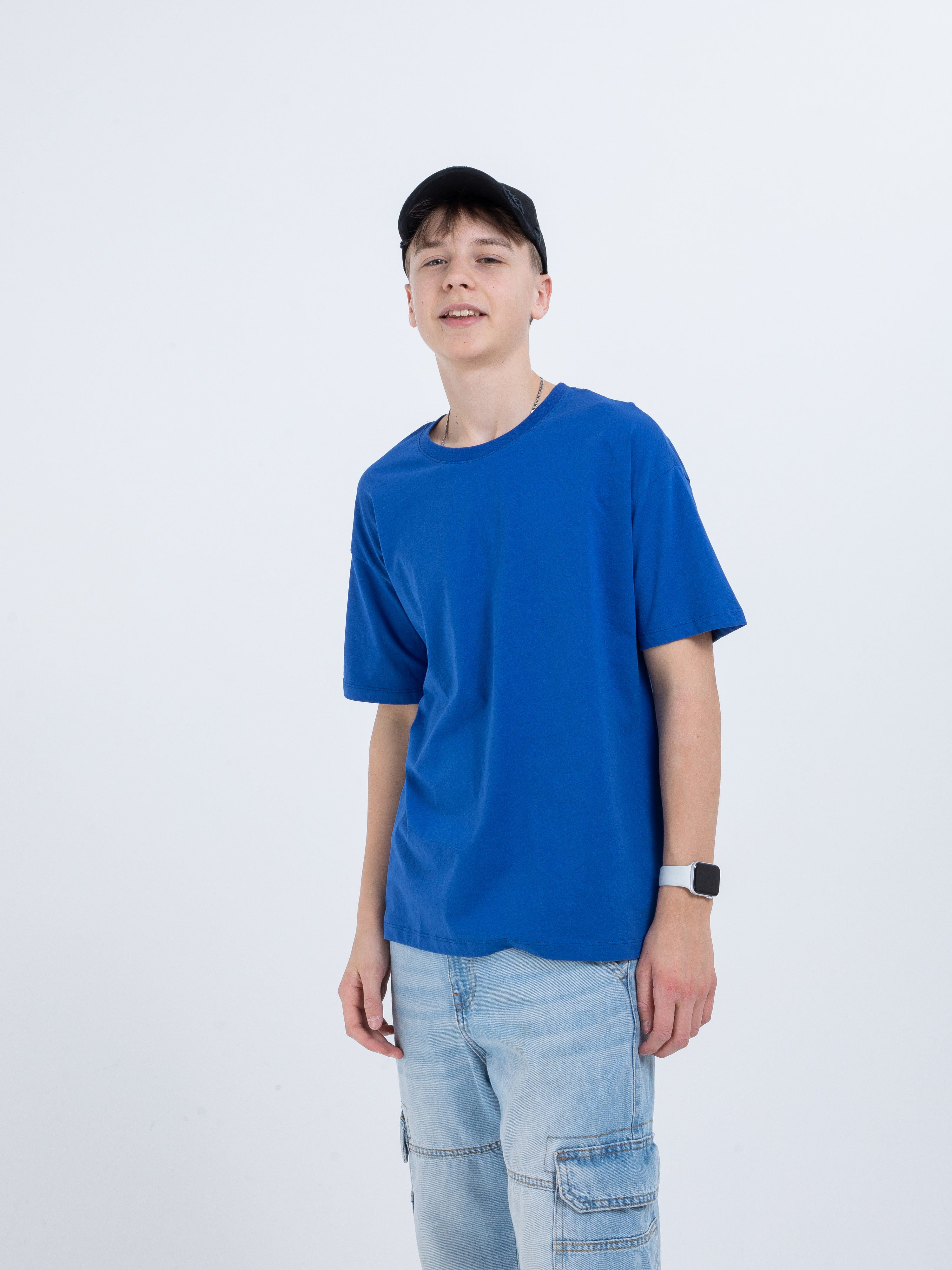 Футболка STELLA MODA 11601._электрик - фото 2