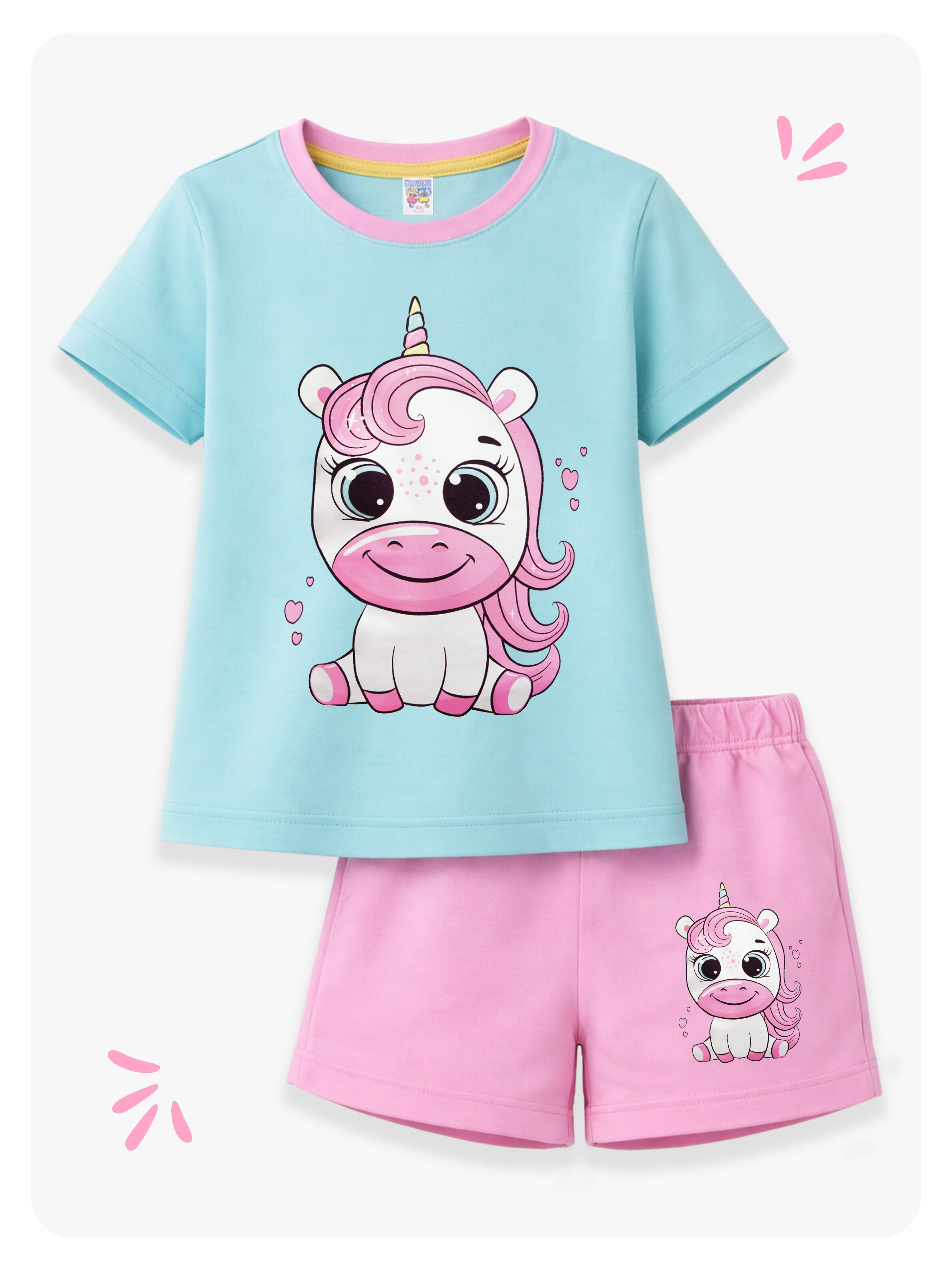 Футболка и шорты Baby Stylе мд005036 - фото 3